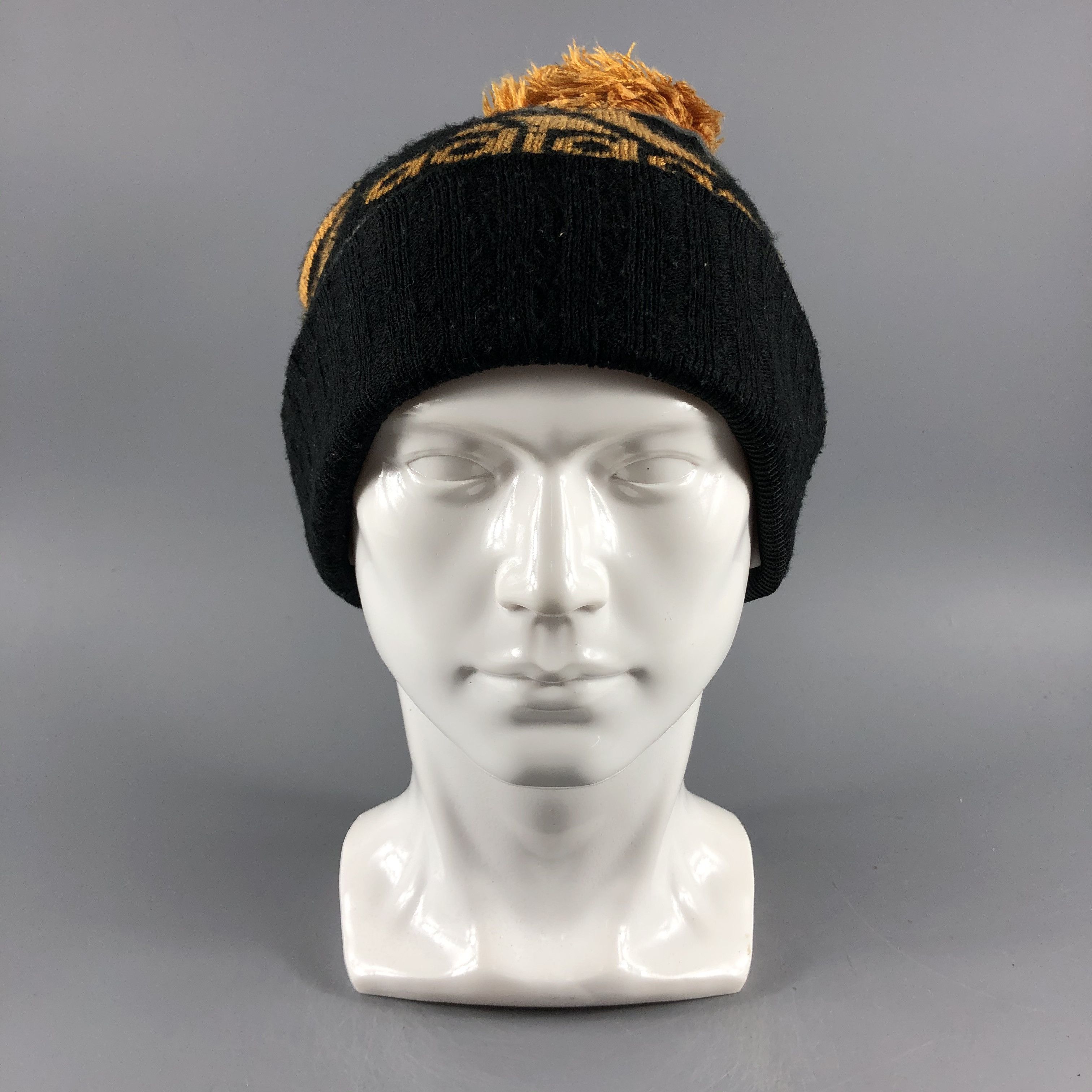 image of Adidas Hats Stripe Beanie Snow Hat Snow Cap B407, Men's