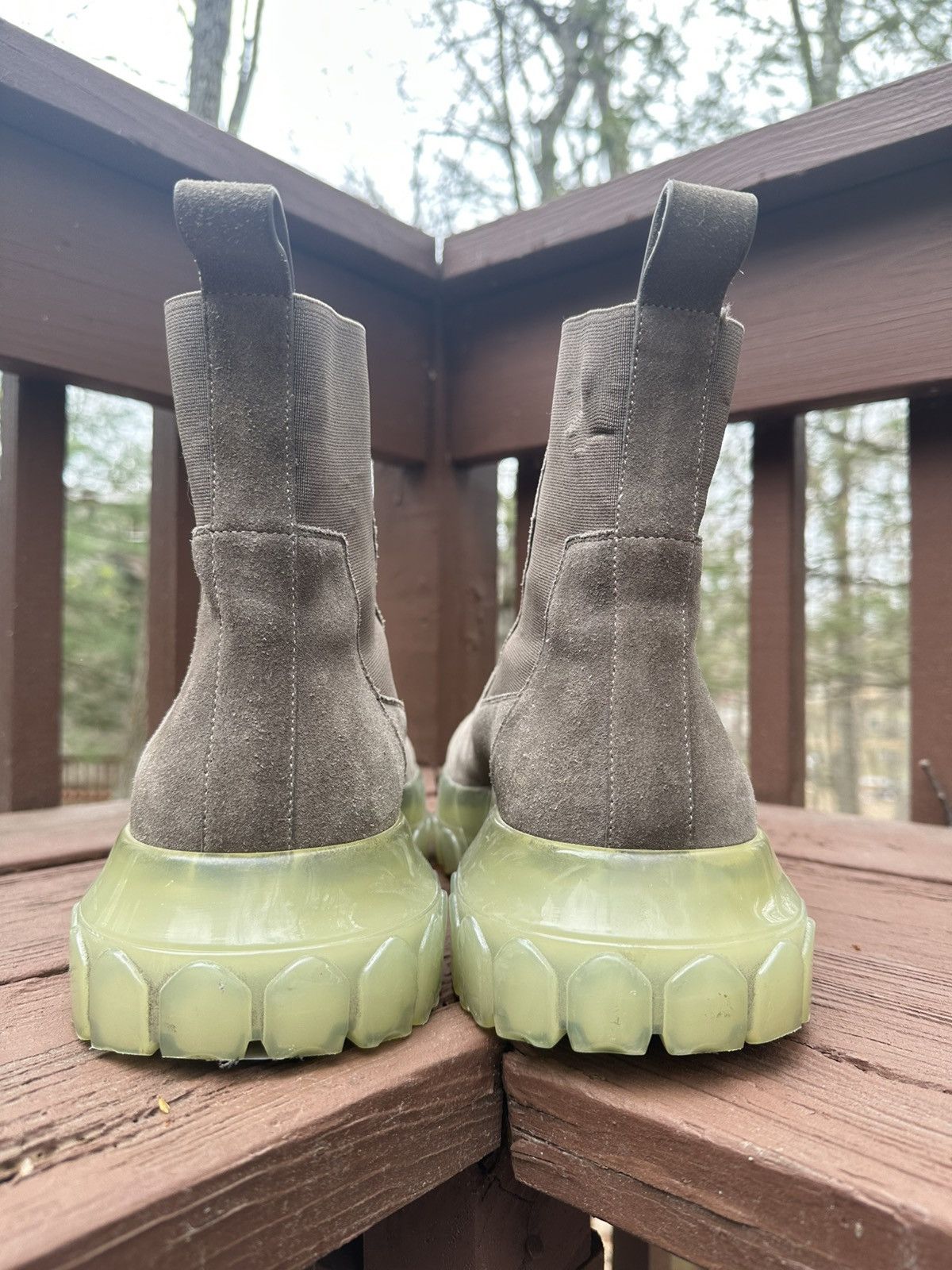 Rick Owens Rick Owens Bozo Tractor Beetle Boots Size US 13 / EU 46 - 3 Thumbnail