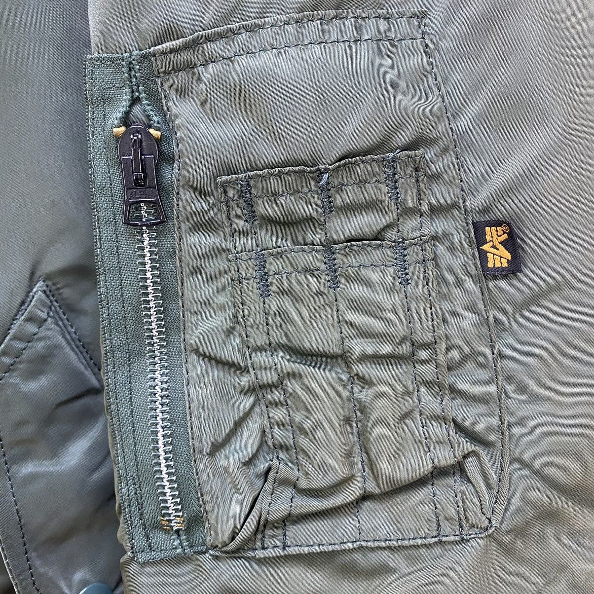 Alpha Industries 🔥Vintage Alpha Ma1 Bomber Jacket Size US M / EU 48-50 / 2 - 6 Thumbnail