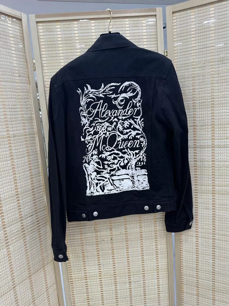 Alexander McQueen Alexander Mcqueen Multi-button cotton denim jacket Size US S / EU 44-46 / 1 - 2 Thumbnail