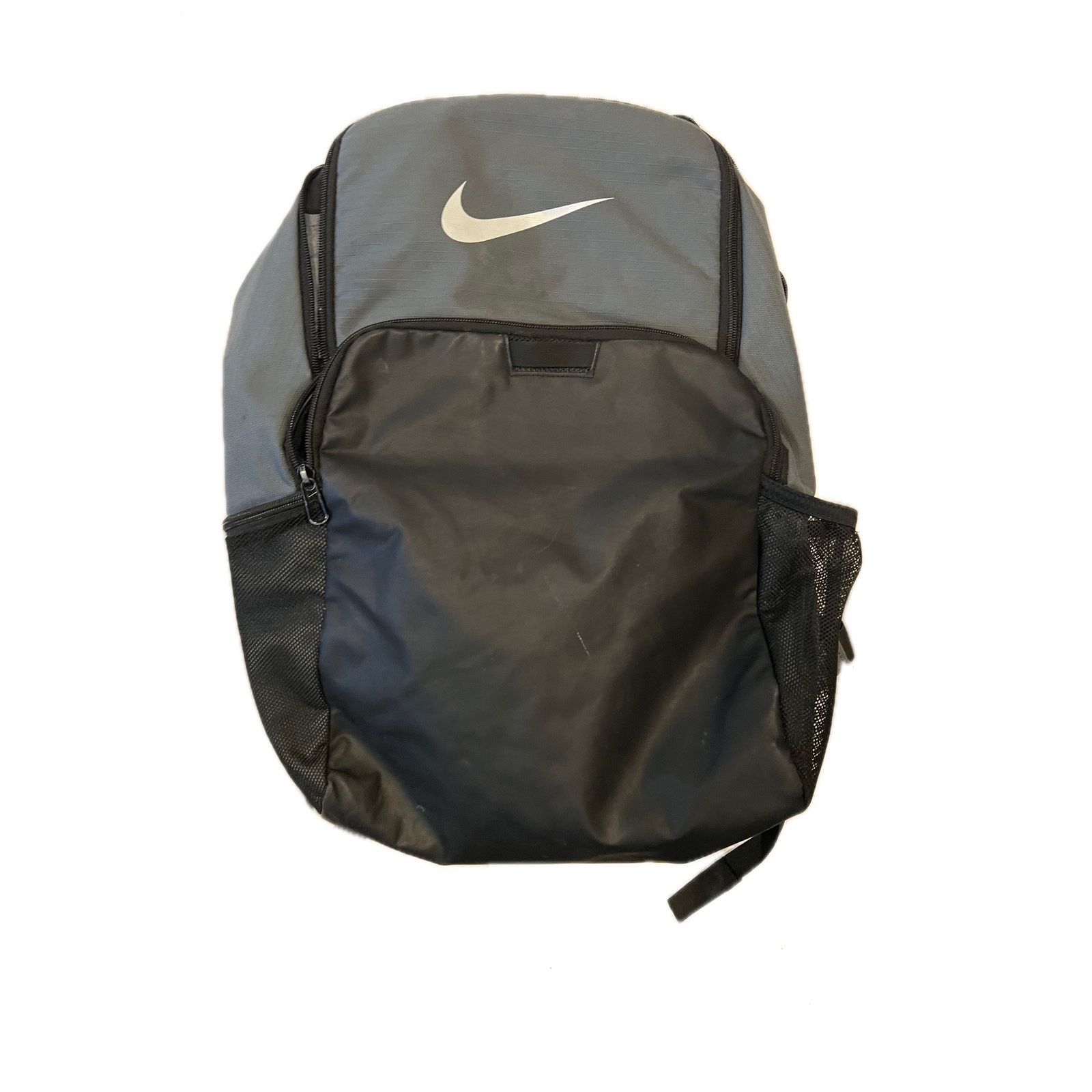 Nike Nike Gray Black Brasilia Backpack 30L Size ONE SIZE - 1 Thumbnail