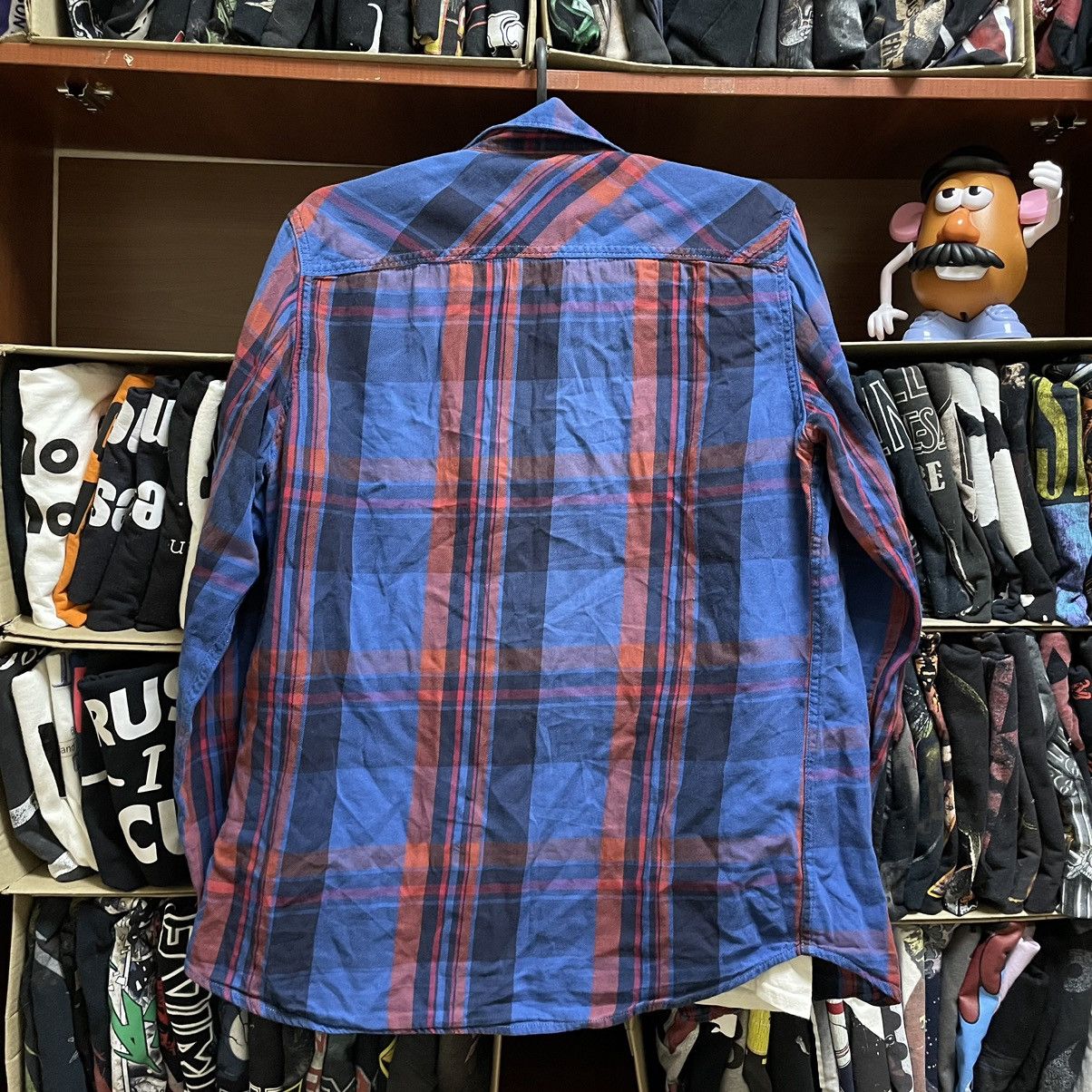 Vintage Vintage 90s Plaid Chore Shirt Grunge Streetwear Cropped S Size US S / EU 44-46 / 1 - 5 Thumbnail