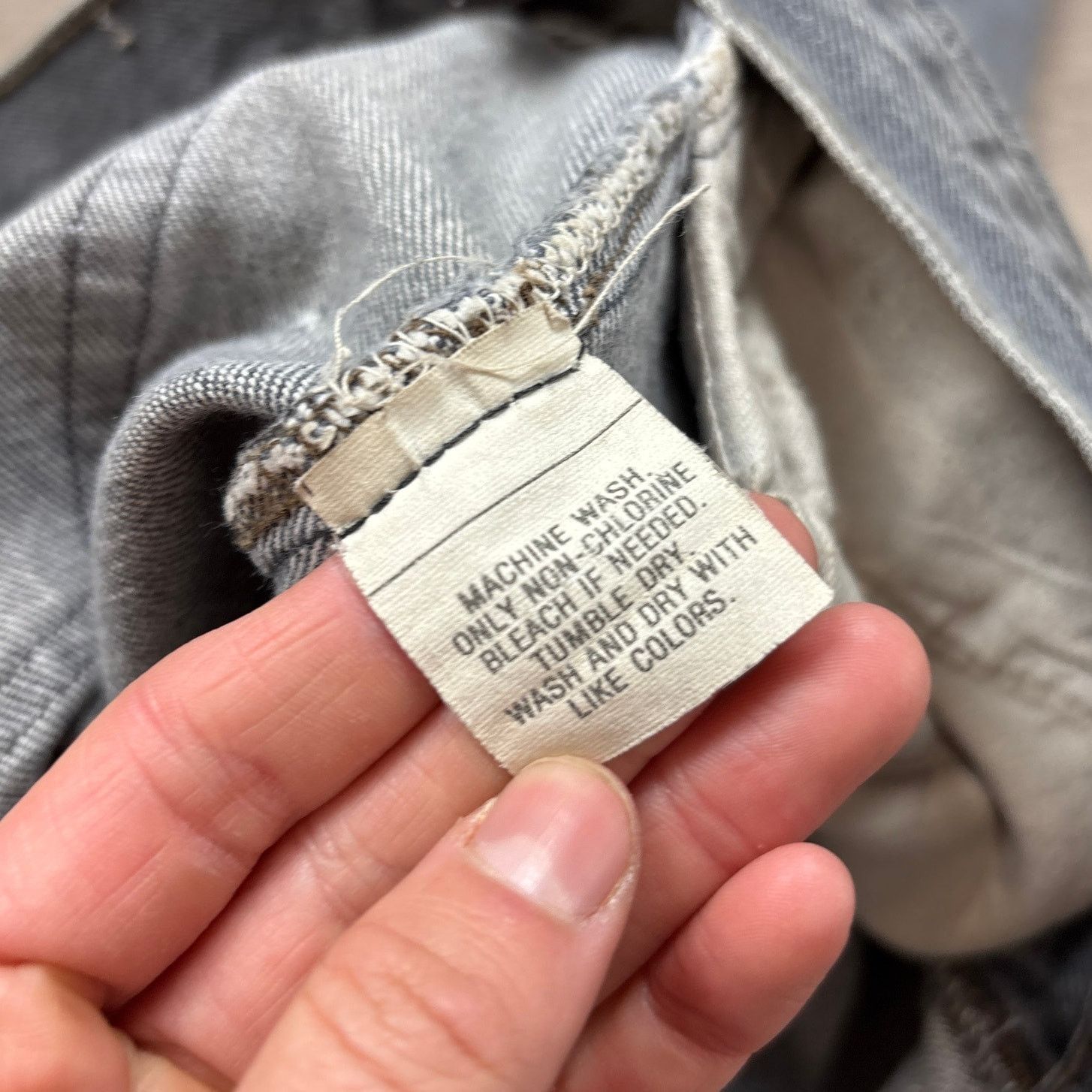 Levi's × Vintage Vintage 80s Levi's 501-0658 Straight Leg Jeans Men's 32x31.5 Size US 32 / EU 48 - 10 Thumbnail