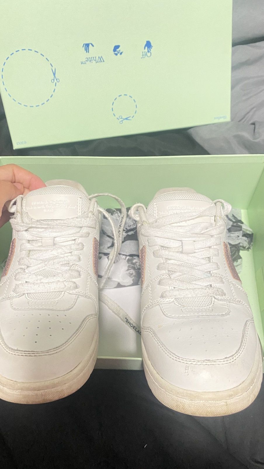 Off-White Off - white Out Of Office Sneakers Size US 6.5 / EU 39-40 - 10 Thumbnail