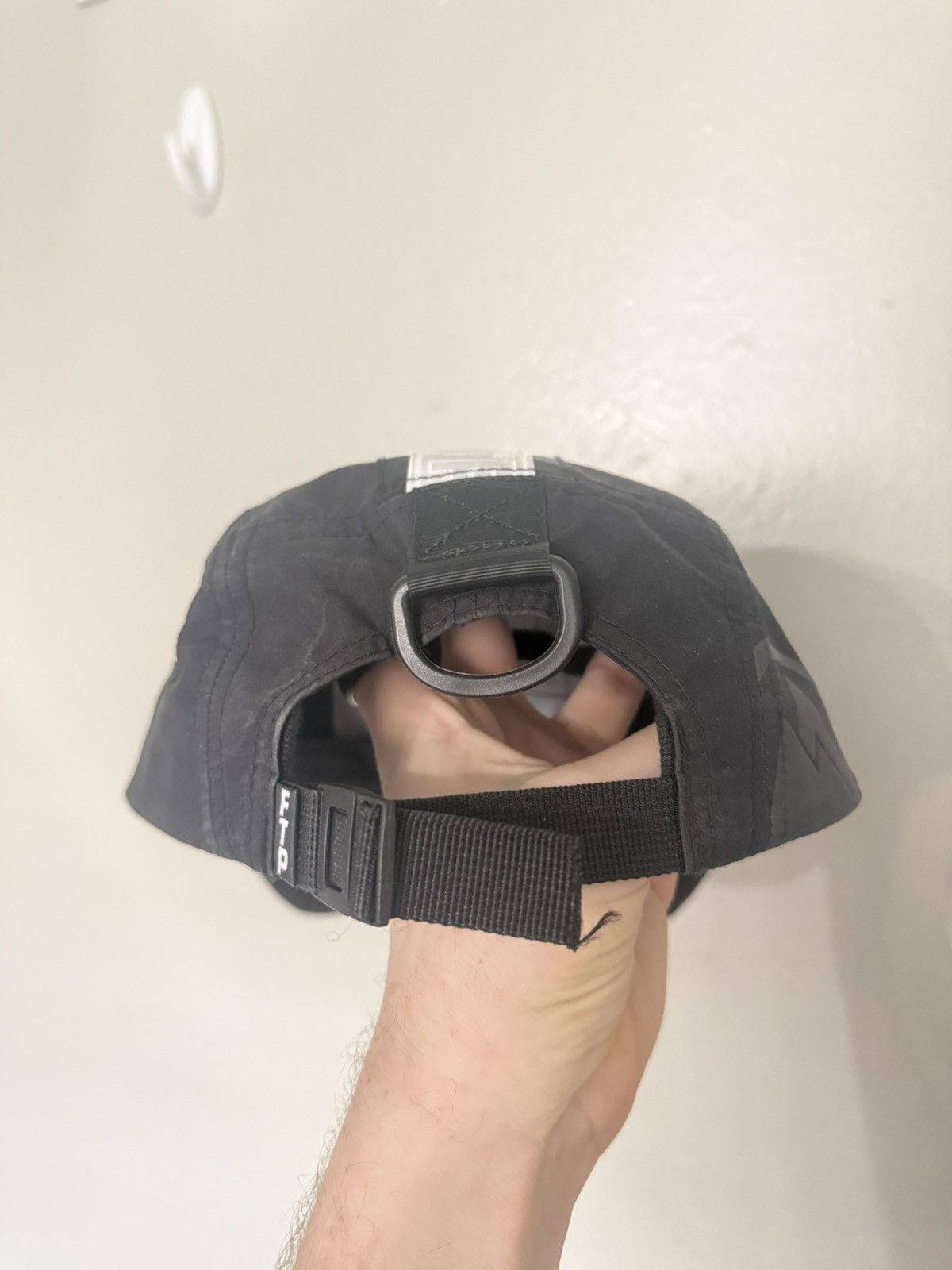 Fuck The Population FTP F-Tec Hi Vis Camp Hat Black Silver Size ONE SIZE - 5 Thumbnail