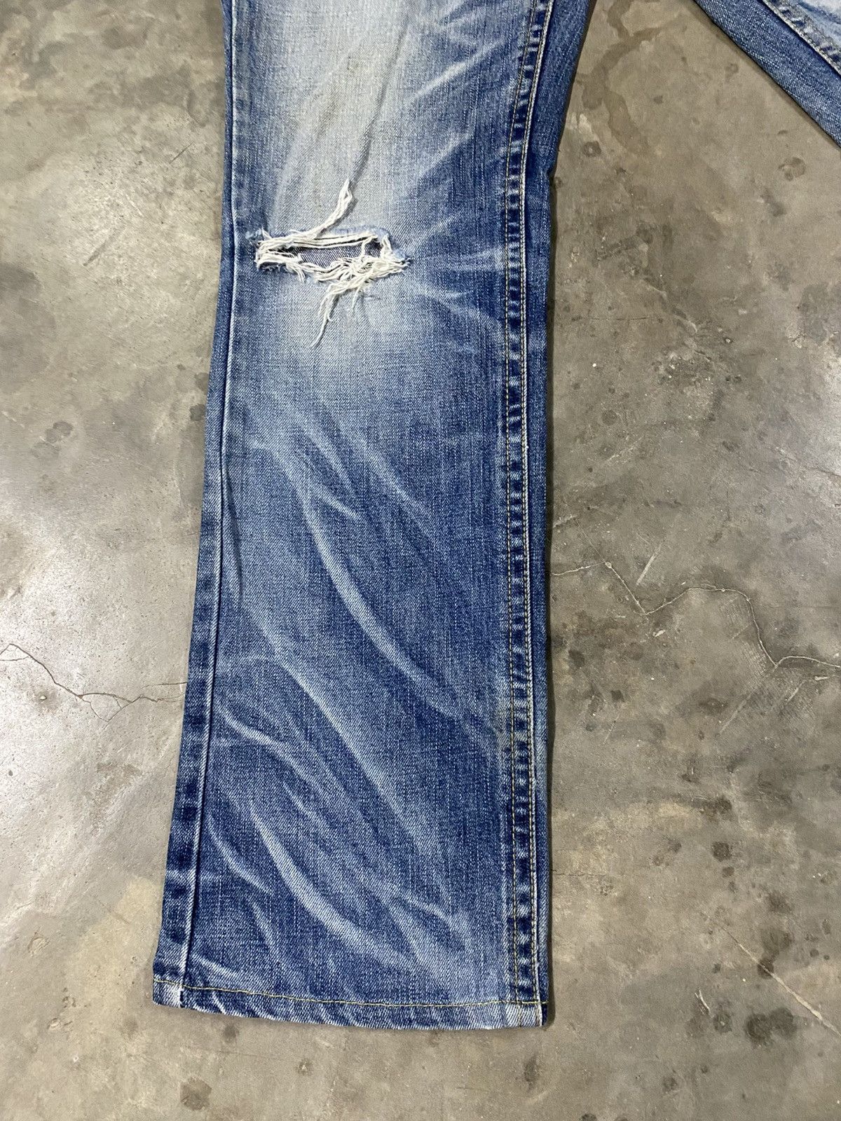 Jean × Vintage Exotic Vintage Denim Lolita Jeans Distressed @224 Size US 30 / EU 46 - 3 Thumbnail