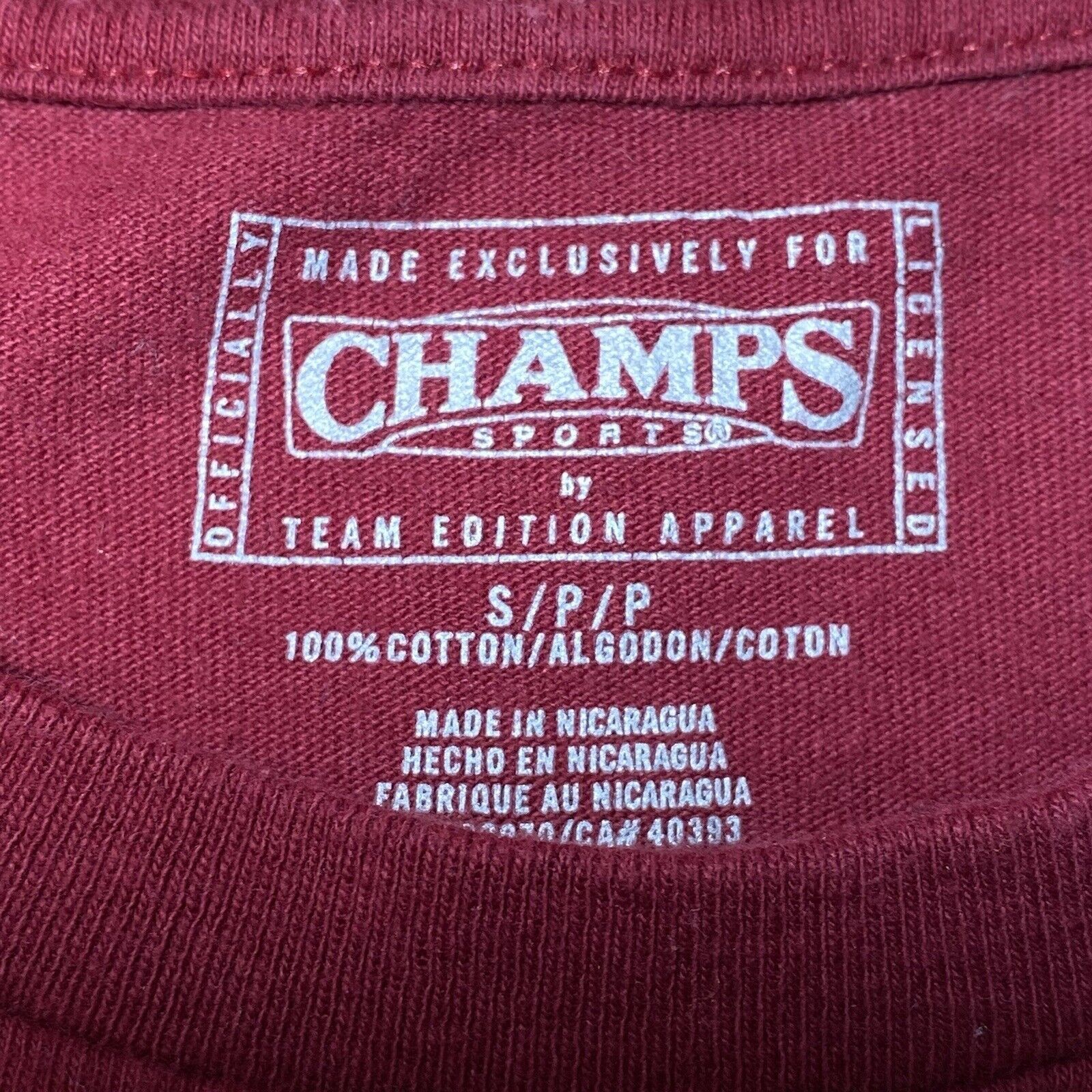 Champs Sport Champs Florida State Seminoles Short Sleeve Graphic T Shirt Size US S / EU 44-46 / 1 - 9 Thumbnail