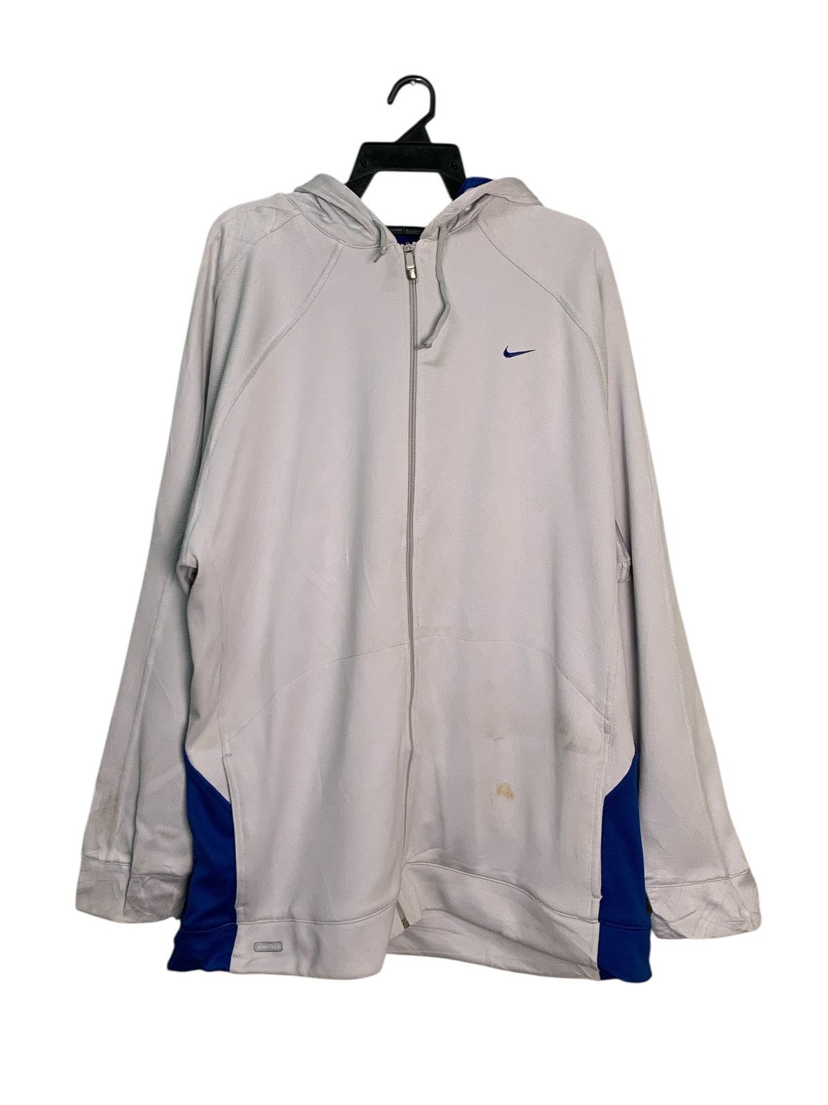 Nike Rare Design Vintage Nike Hoop Tech Dri-Fit Zipper Jacket Size US XXL / EU 58 / 5 - 1 Thumbnail