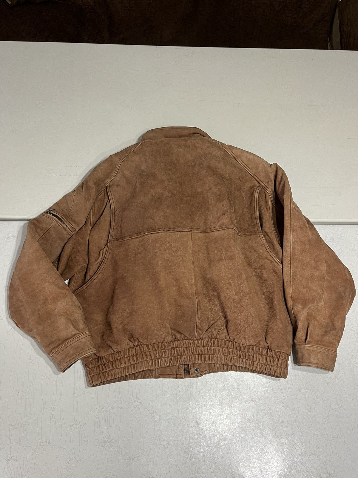 Vintage × Wilsons Leather vintage Wilson leather jacket Size US XL / EU 56 / 4 - 2 Thumbnail