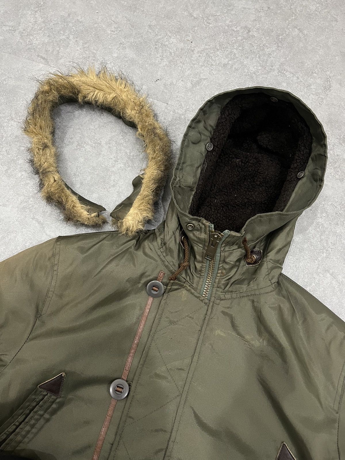 If Six Was Nine 🚨NEED GONE🚨 G.O.A Bono Jacket N3B Type Parka Faux Fur Jacket Size US L / EU 52-54 / 3 - 9 Thumbnail