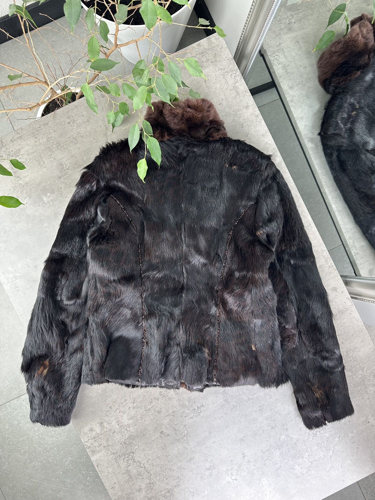 Japanese Brand Vintage Fur Jacket Size M / US 6-8 / IT 42-44 - 10 Thumbnail