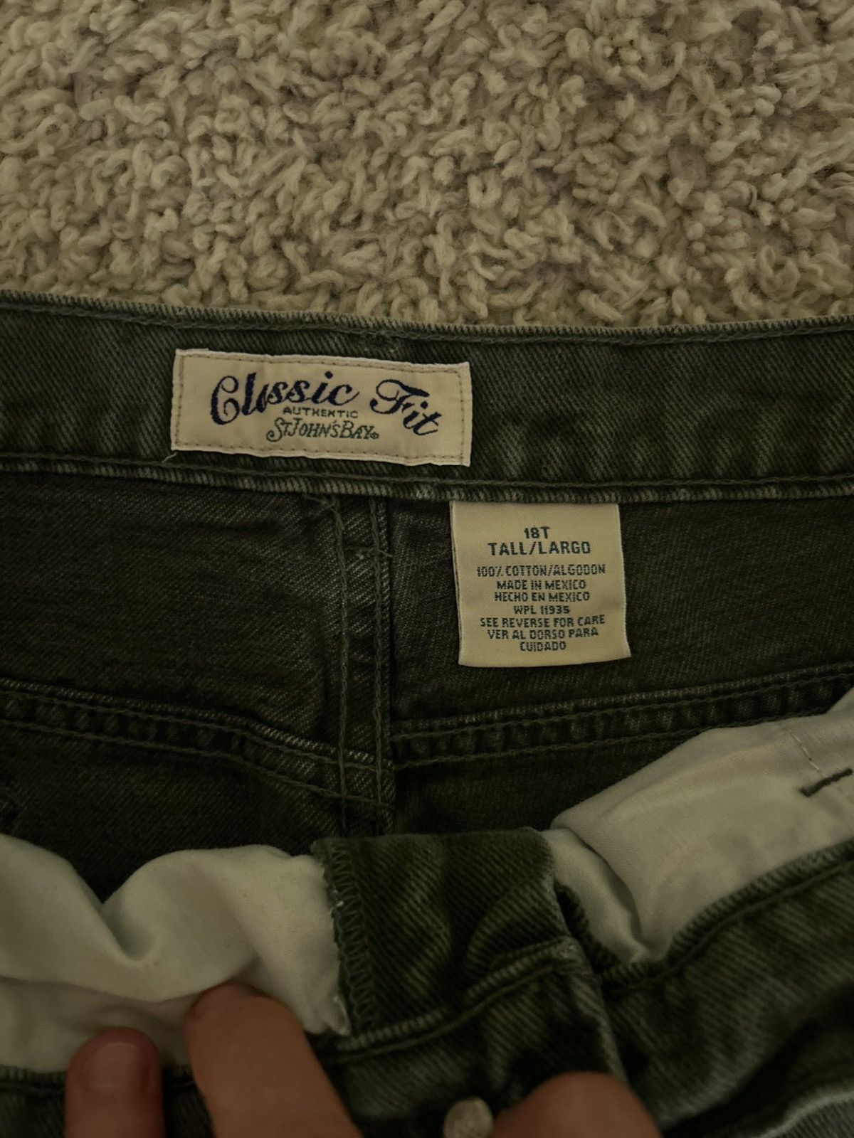 St. Johns Bay Green St. John’s Bay jeans Size 40" / US 18 - 3 Thumbnail