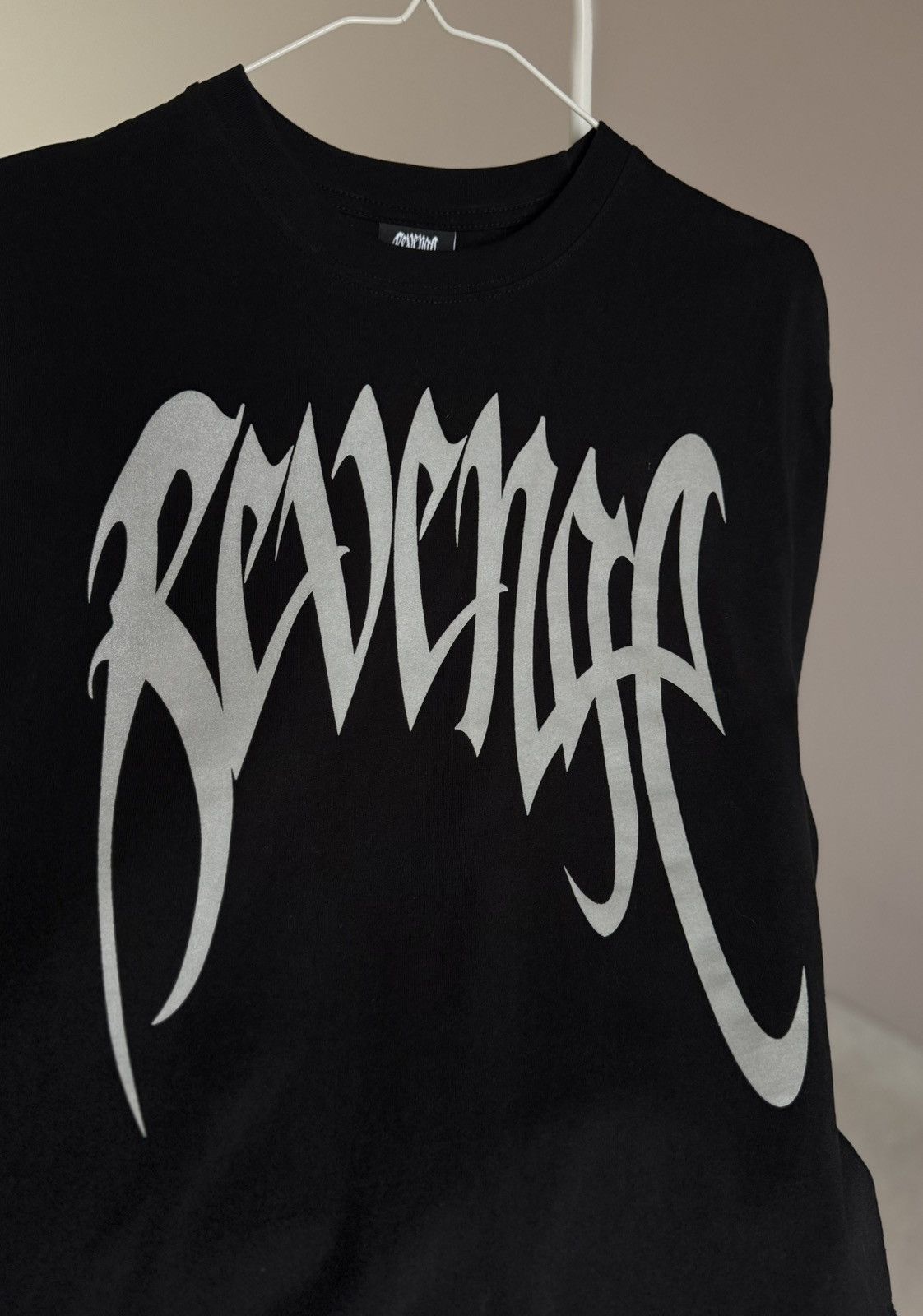 Other Revenge Bones Xxxtentacion Reflective Logo Tee T-shirt Black Size US M / EU 48-50 / 2 - 8 Thumbnail