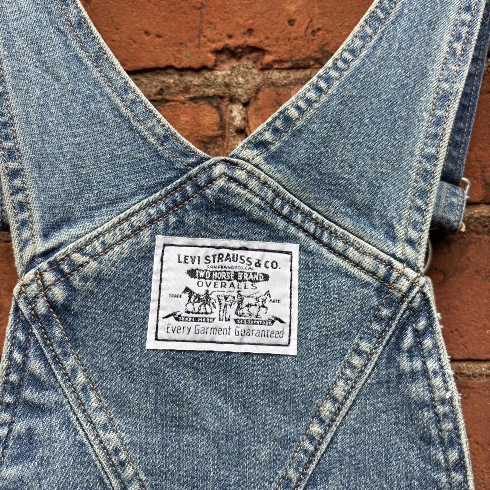 Levi's Levi’s Strauss big E short overalls Size 38" / US 16 / IT 52 - 6 Thumbnail