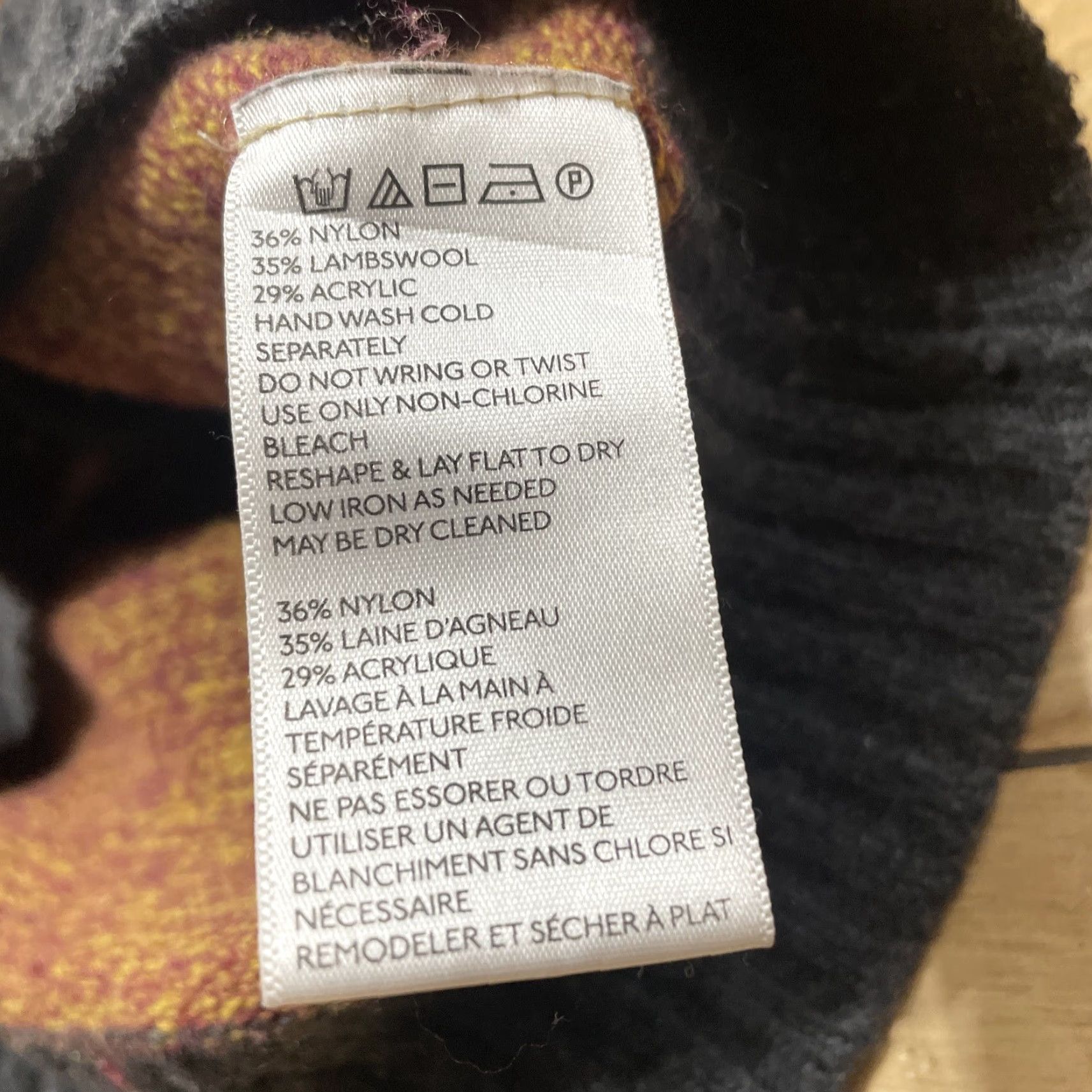 Vintage O'Hanlon Mills Lambs Wool Cardigan Sweater Rust Gray Marled Knit Pockets Men's S Size US S / EU 44-46 / 1 - 7 Thumbnail