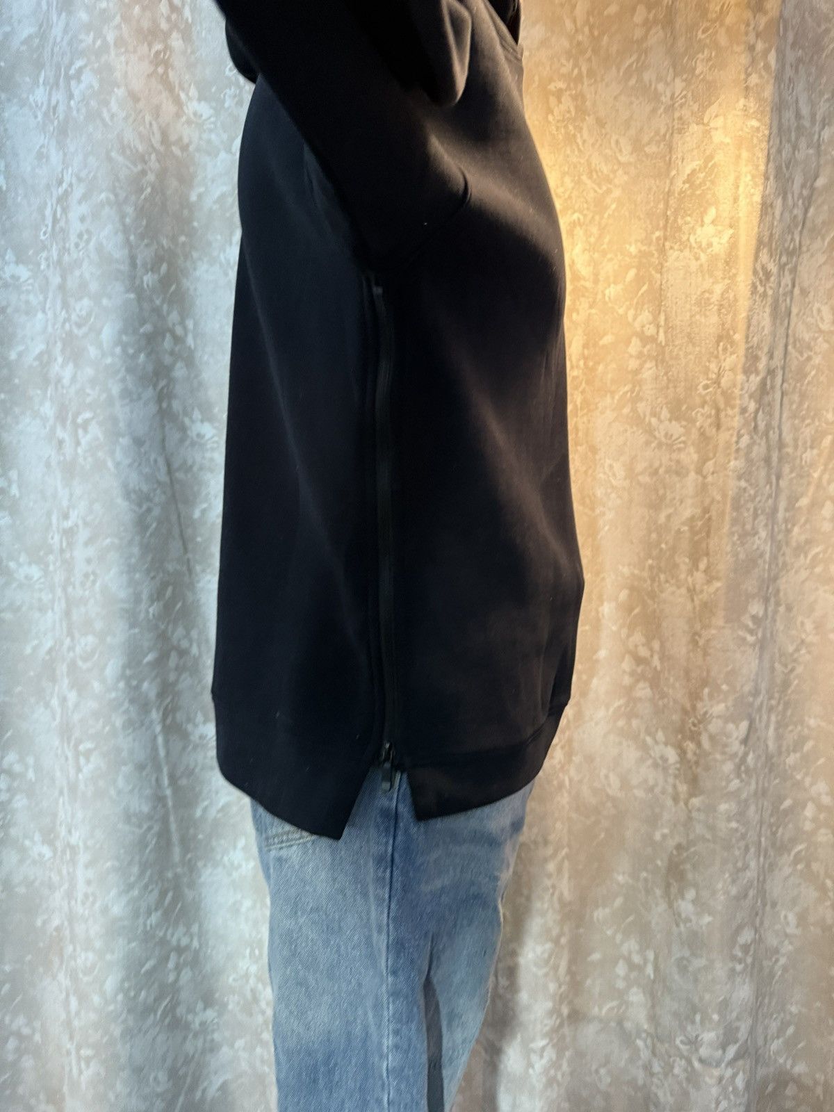 Other Black “$$$” Zip-Side Hoodie – Size Small Size US S / EU 44-46 / 1 - 5 Thumbnail