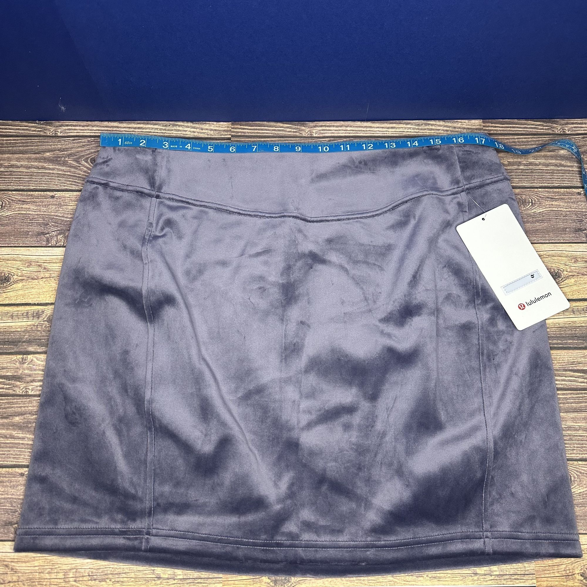 Lululemon Lululemon Scuba High Rise Mini Skirt Velvet NWT Size XL Size 34" / US 12 / IT 48 - 2 Thumbnail