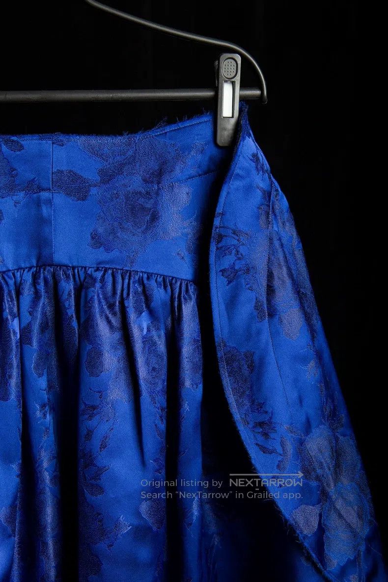 Comme des Garcons Comme Des Garcons size S Blue witch half skirt Size 22" - 3 Thumbnail