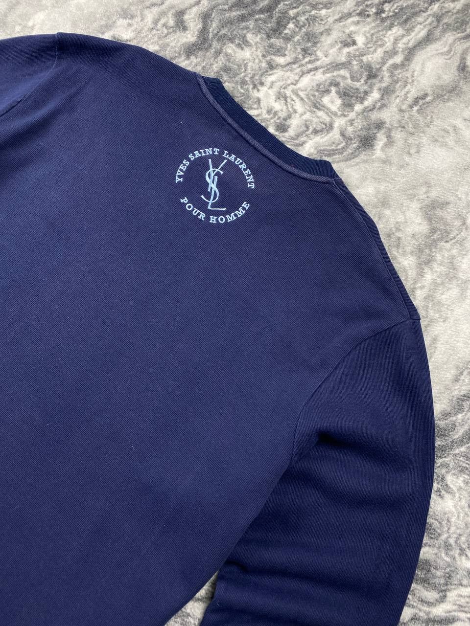 Yves Saint Laurent Vintage Yves Saint Laurent Sweatshirt Big Log Men Size XXL Size US XXL / EU 58 / 5 - 11 Thumbnail