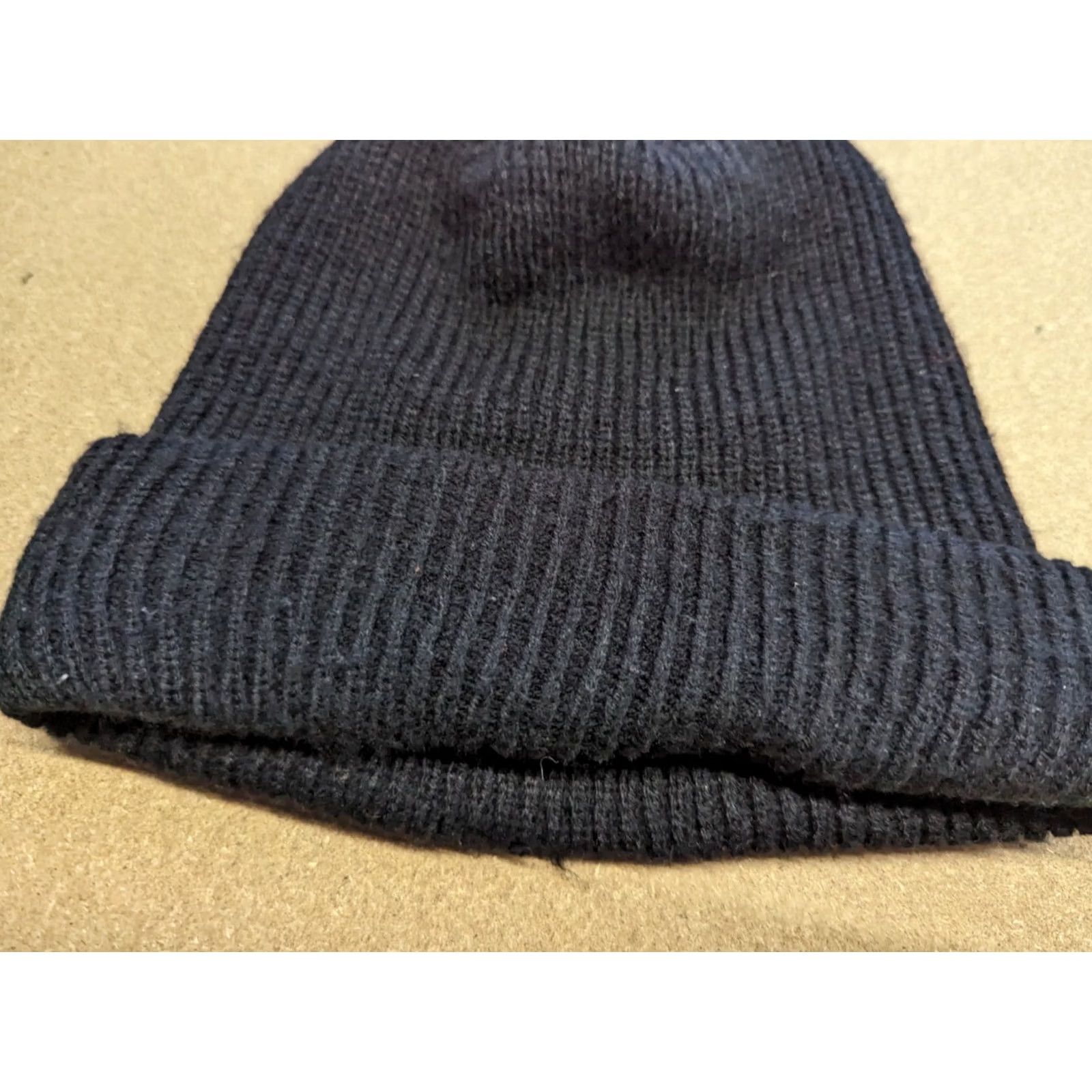 Vintage Germany Olympic Ski Team Black Beanie Hat One Size Cross Country Biathlon OS Size ONE SIZE - 4 Thumbnail