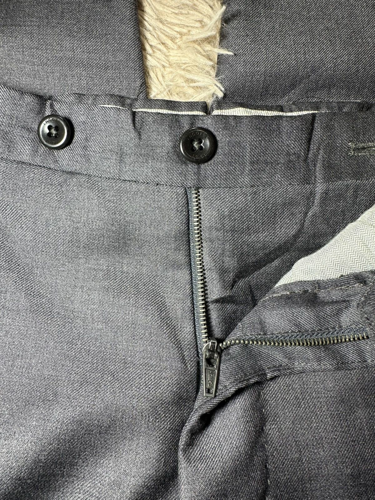 Incotex INCOTEX SLOWEAR 002X1 wool slacks made from Super 100's wool Size US 32 / EU 48 - 10 Thumbnail