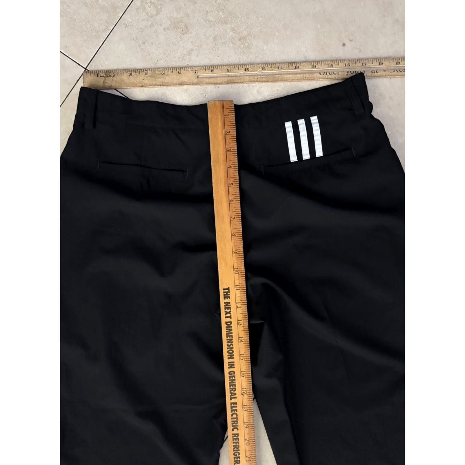 Adidas Adidas Pants Mens 34 x 30 Black Performance Tech Golf Chino 5743 Pants Mens Regular Black Golf Chino 34 Inseam 30in Adidas Men Black 34x30 Size US 34 / EU 50 - 6 Thumbnail