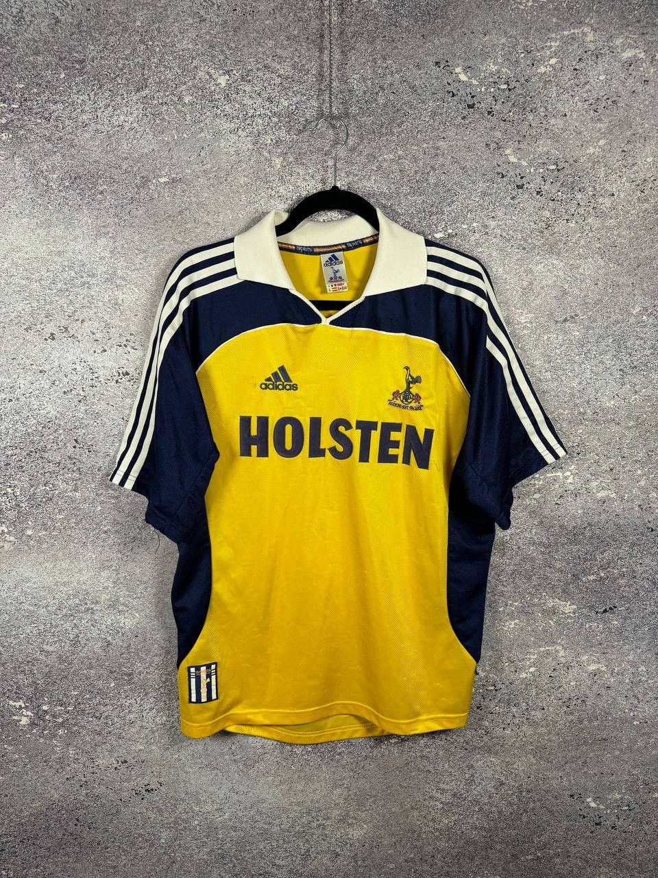 Adidas × Vintage 90's Vintage Tottenham 1999/00 Away Adidas Soccer Jersey Size US M / EU 48-50 / 2 - 1 Thumbnail