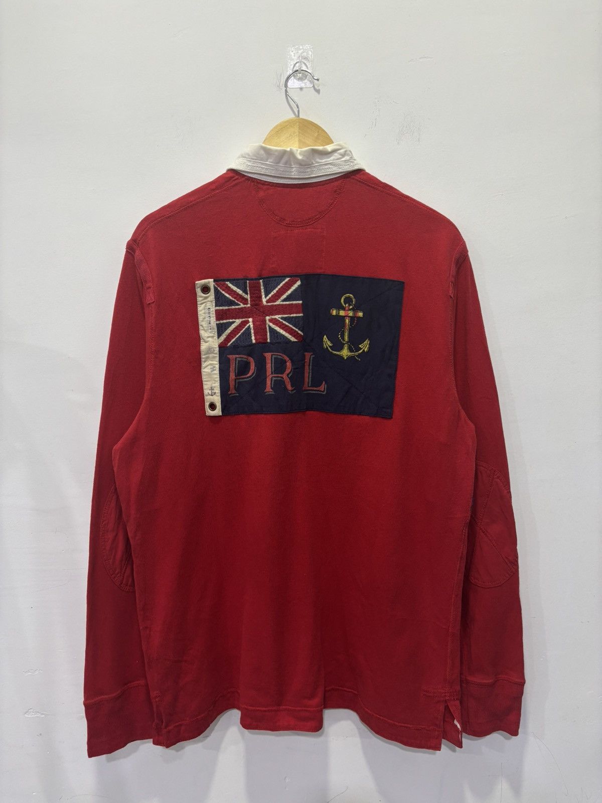Polo Ralph Lauren Vintage Polo Ralph Lauren Flag Shirt Size US L / EU 52-54 / 3 - 2 Thumbnail