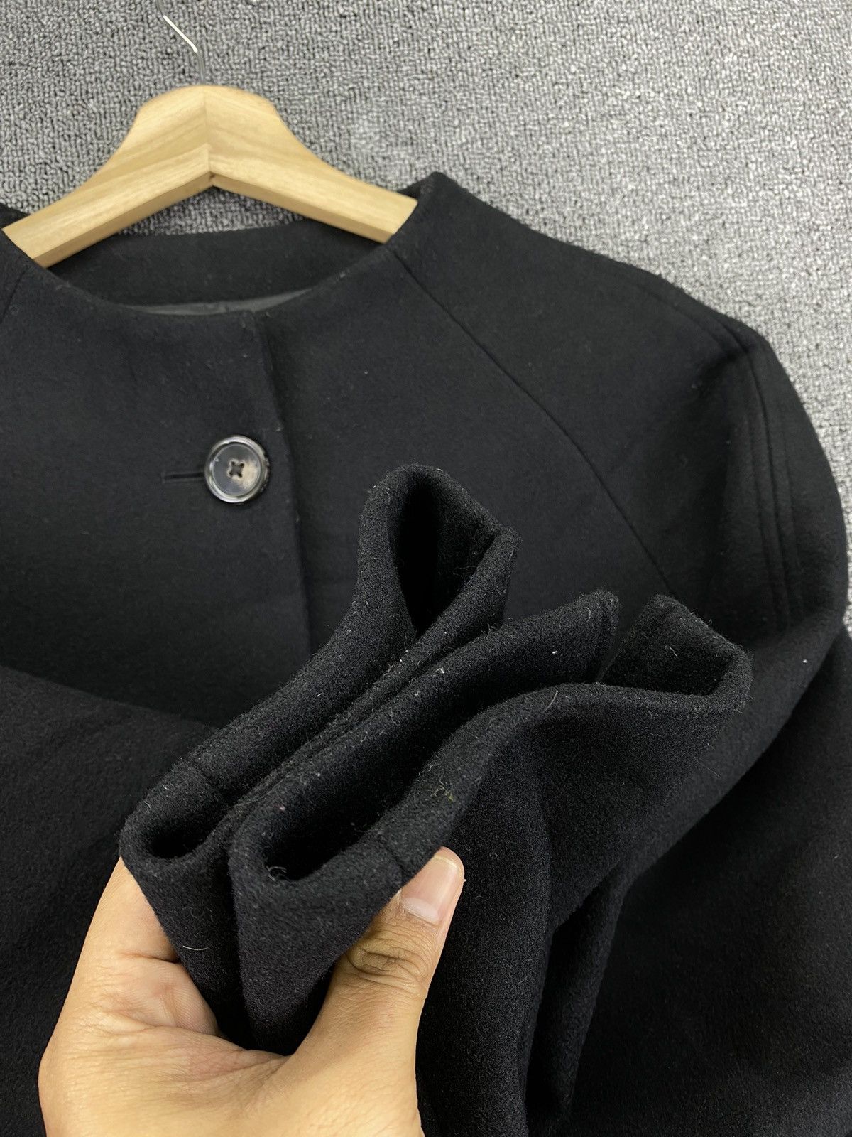 Junko Shimada Vintage Junko Shimada Black Long Jacket Size M / US 6-8 / IT 42-44 - 11 Thumbnail