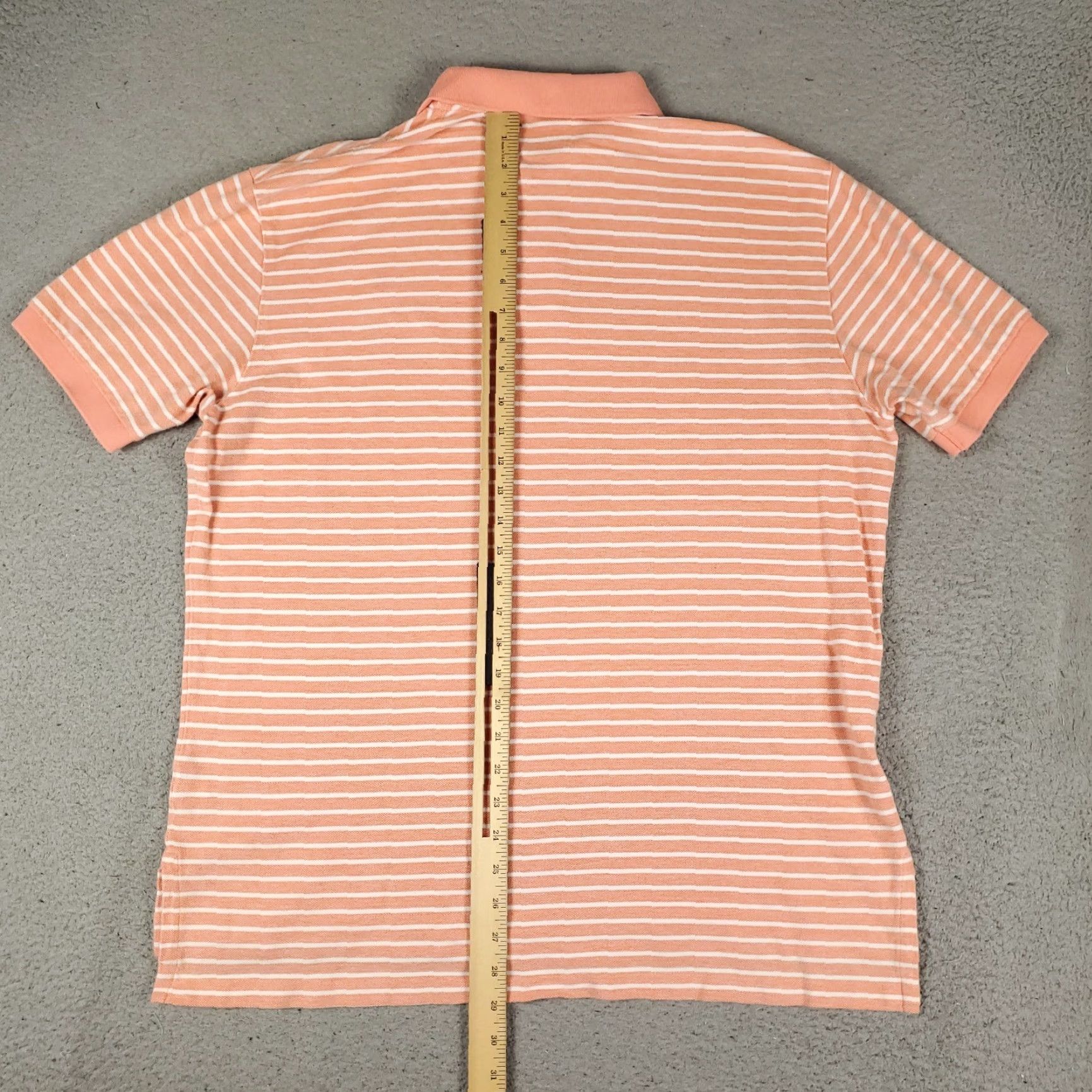 Ralph Lauren Ralph Lauren Polo Shirt Mens XL Orange Striped Pony Casual Short Sleeve Polo Shirt Mens XL Orange Striped Pony Casual Short Sleeve Size US XXL / EU 58 / 5 - 4 Thumbnail