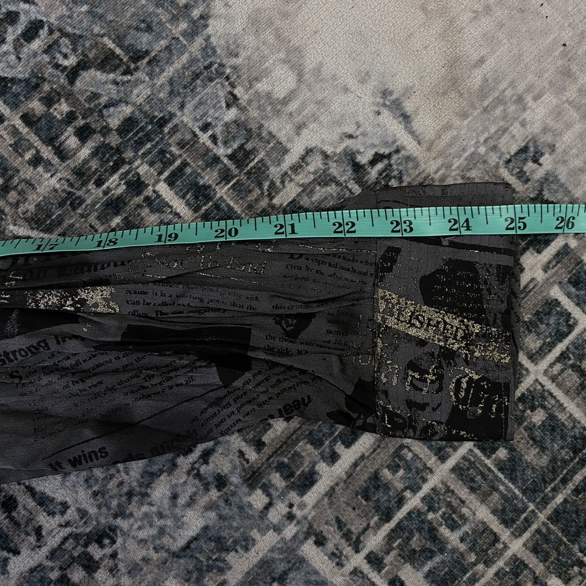 If Six Was Nine × Le Grande Bleu (L.G.B.) × Tornado Mart Tornado Mart Affliction Wrinkled Shirt Size US M / EU 48-50 / 2 - 13 Thumbnail