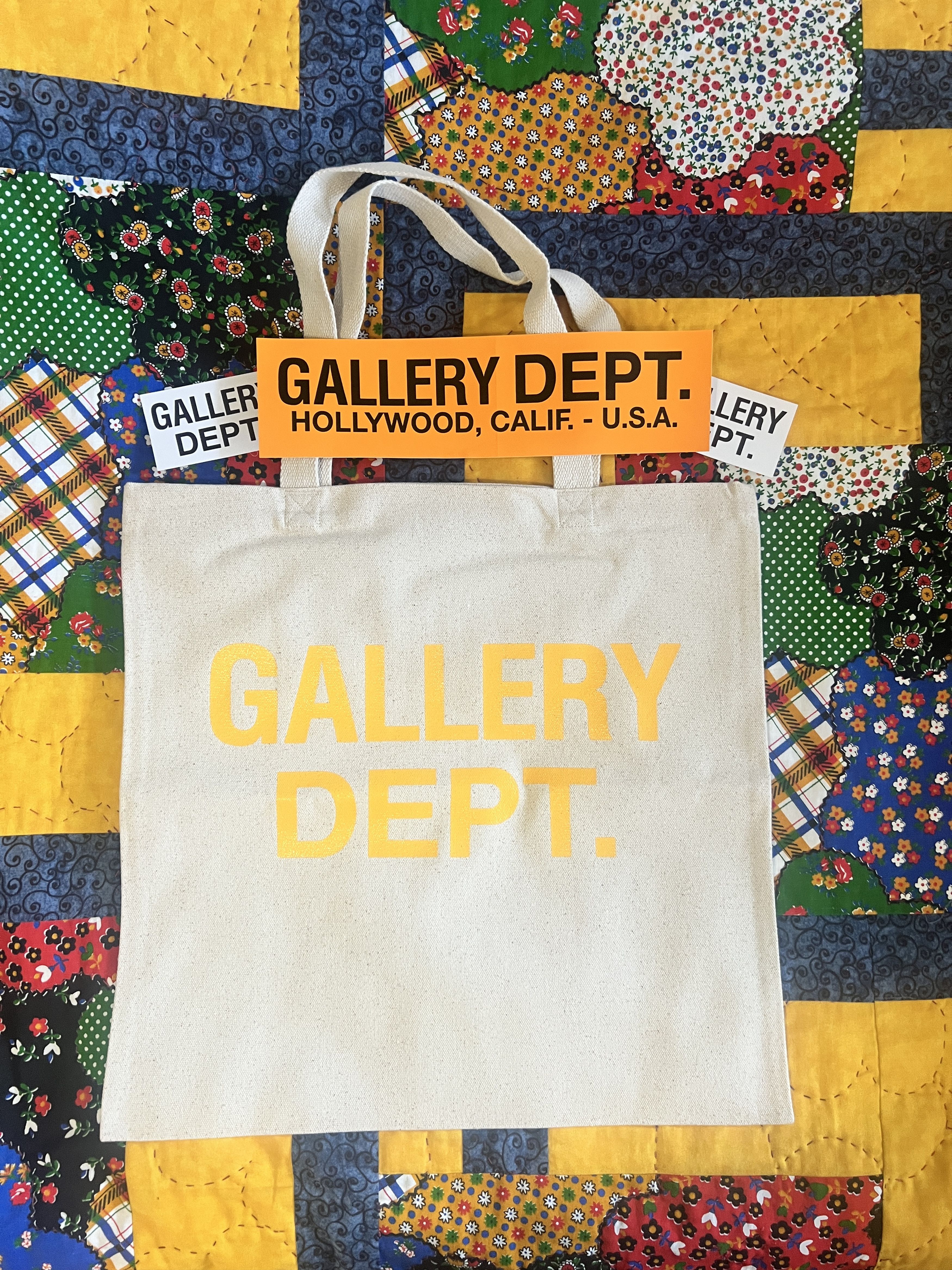 Gallery Dept. Gallery Dept. Tote Bag - "Work in Progress" Size ONE SIZE - 2 Thumbnail