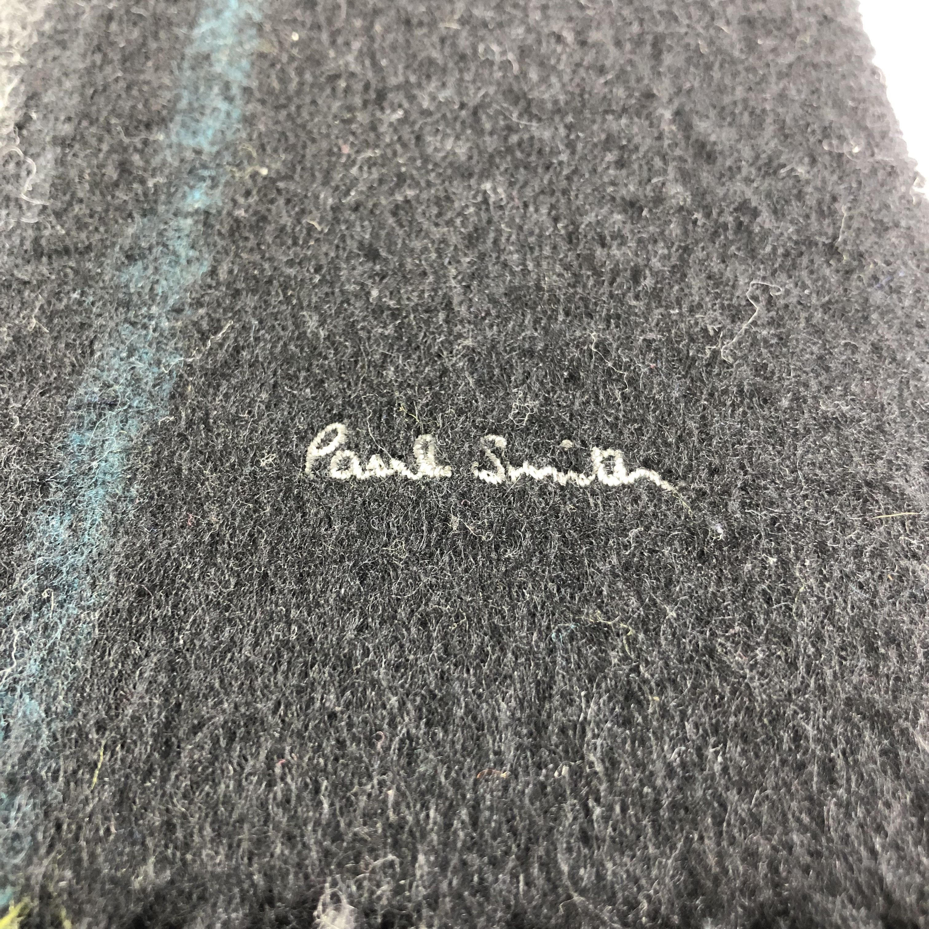 Paul Smith Paul Smith Wool Scarf Muffler V1682 Size ONE SIZE - 4 Thumbnail