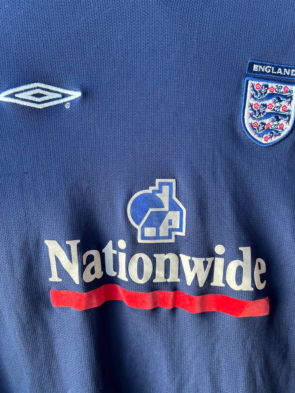 Umbro 2005/06 ENGLAND TEAM TRAINING SOCCER JERSEY FOOTBALL SHIRT L Size US L / EU 52-54 / 3 - 9 Thumbnail