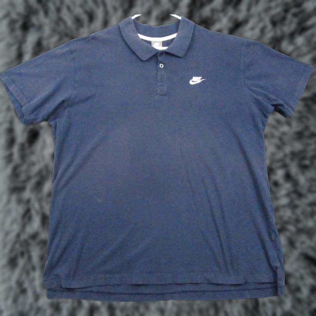 Nike Nike Sportswear Polo Shirt XXL Men Blue Short Sleeve Size US XXL / EU 58 / 5 - 1 Thumbnail