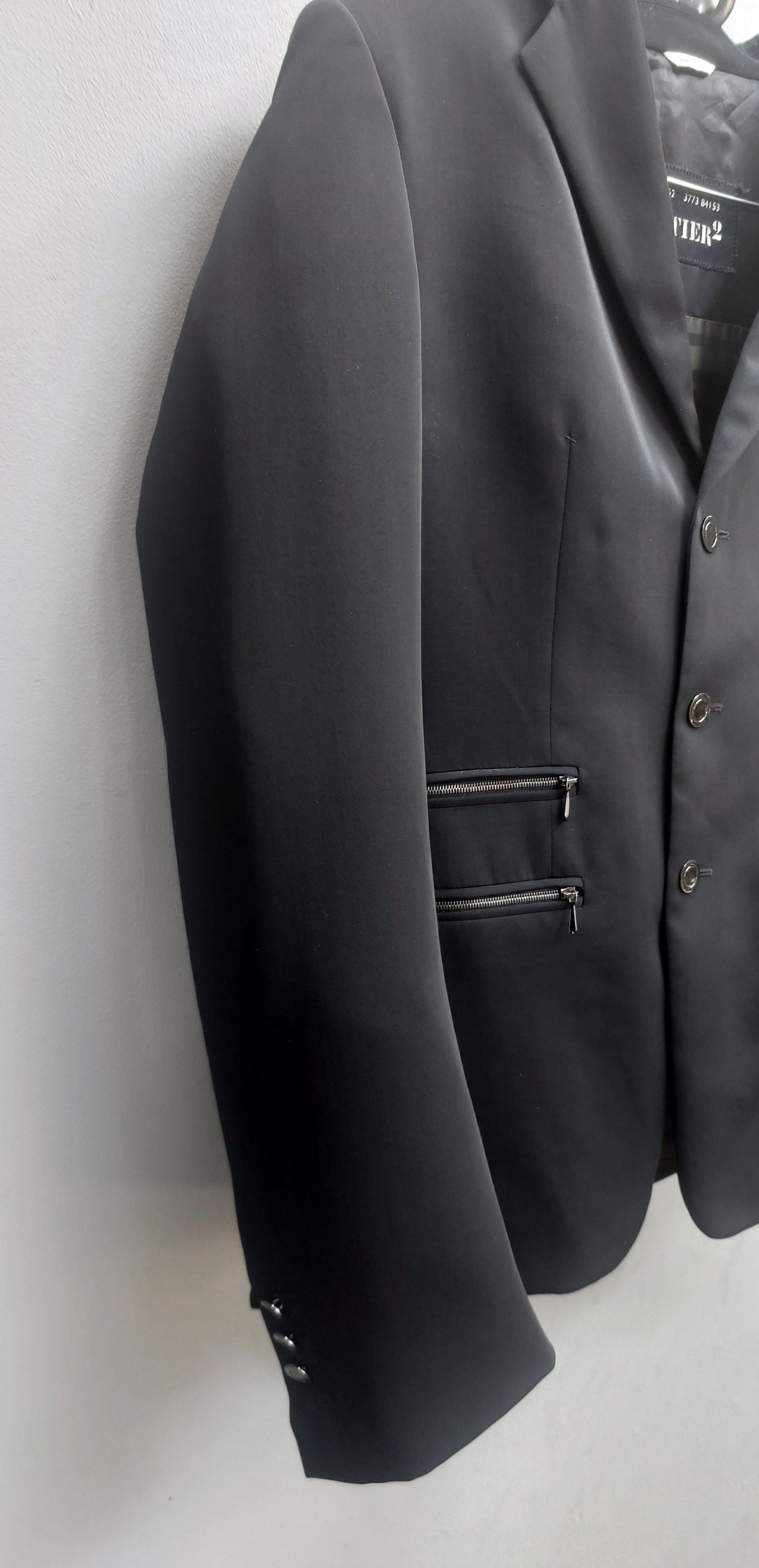 Jean Paul Gaultier Jean Paul Gaultier Notched Lapel Blazer Size 36S - 5 Thumbnail