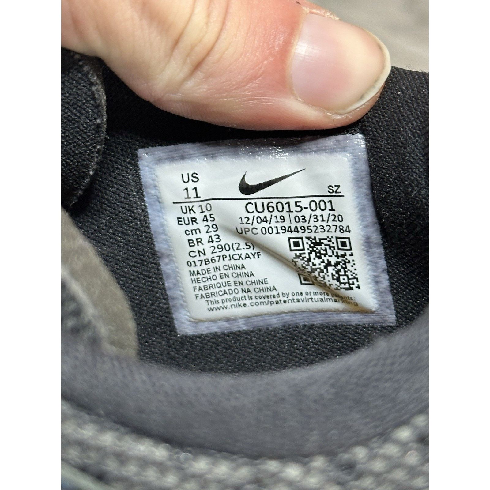 Nike × Off-White Nike Air Rubber Dunk x Off-White Low Green Strike - Size 11 Size US 11 / EU 44 - 7 Thumbnail