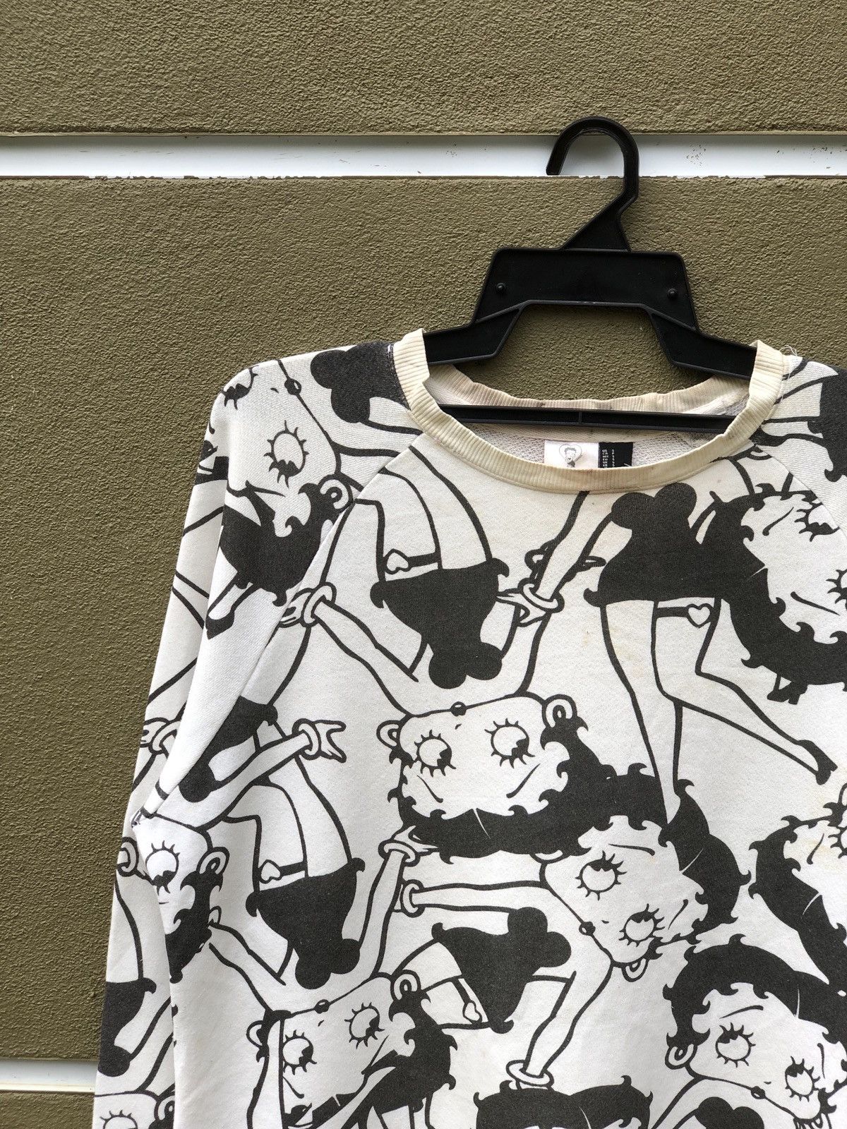 Vintage Betty Boop Full Print Sweatshirt