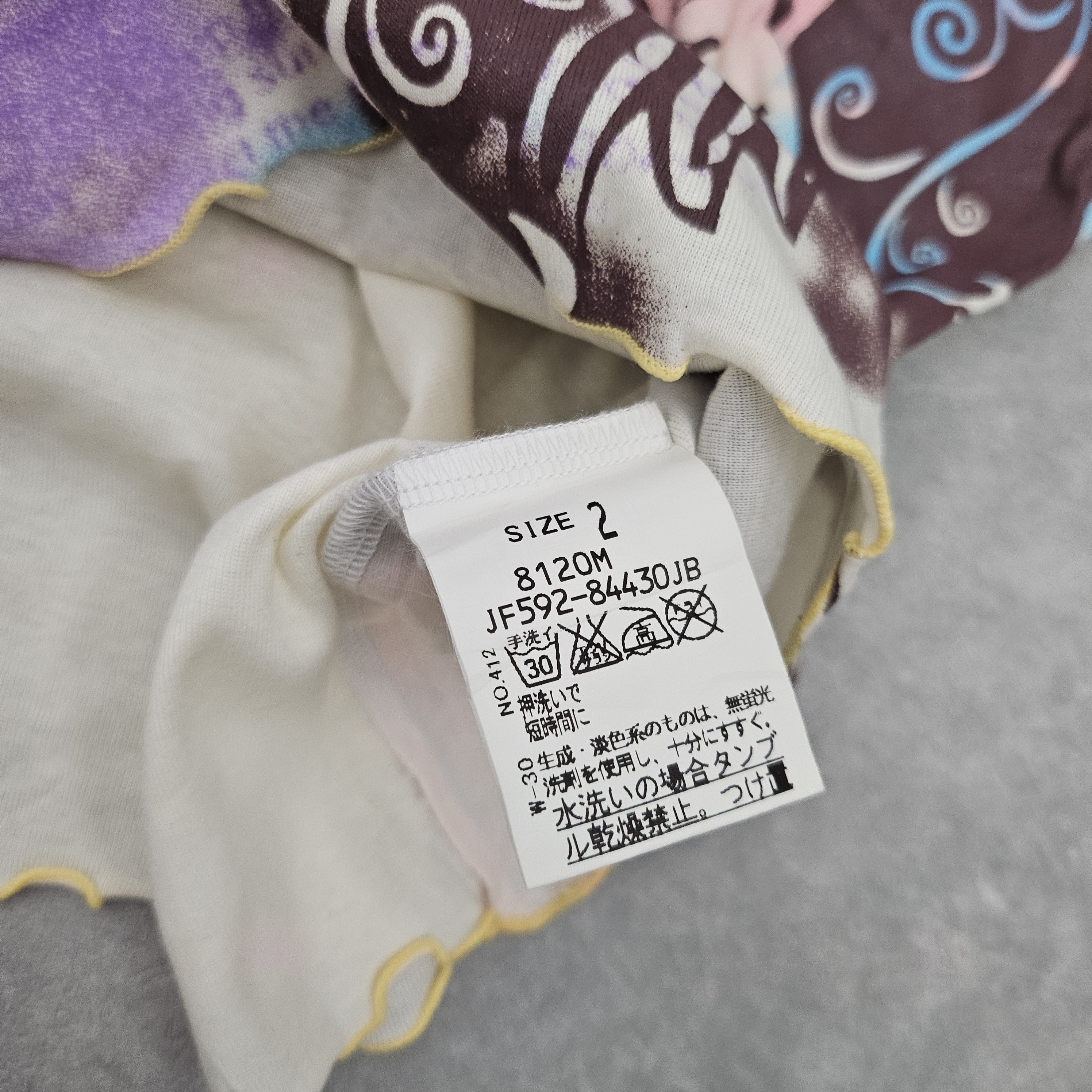 Japanese Brand Sabase vintage y2k hysteric styled tee Size US S / EU 44-46 / 1 - 5 Thumbnail