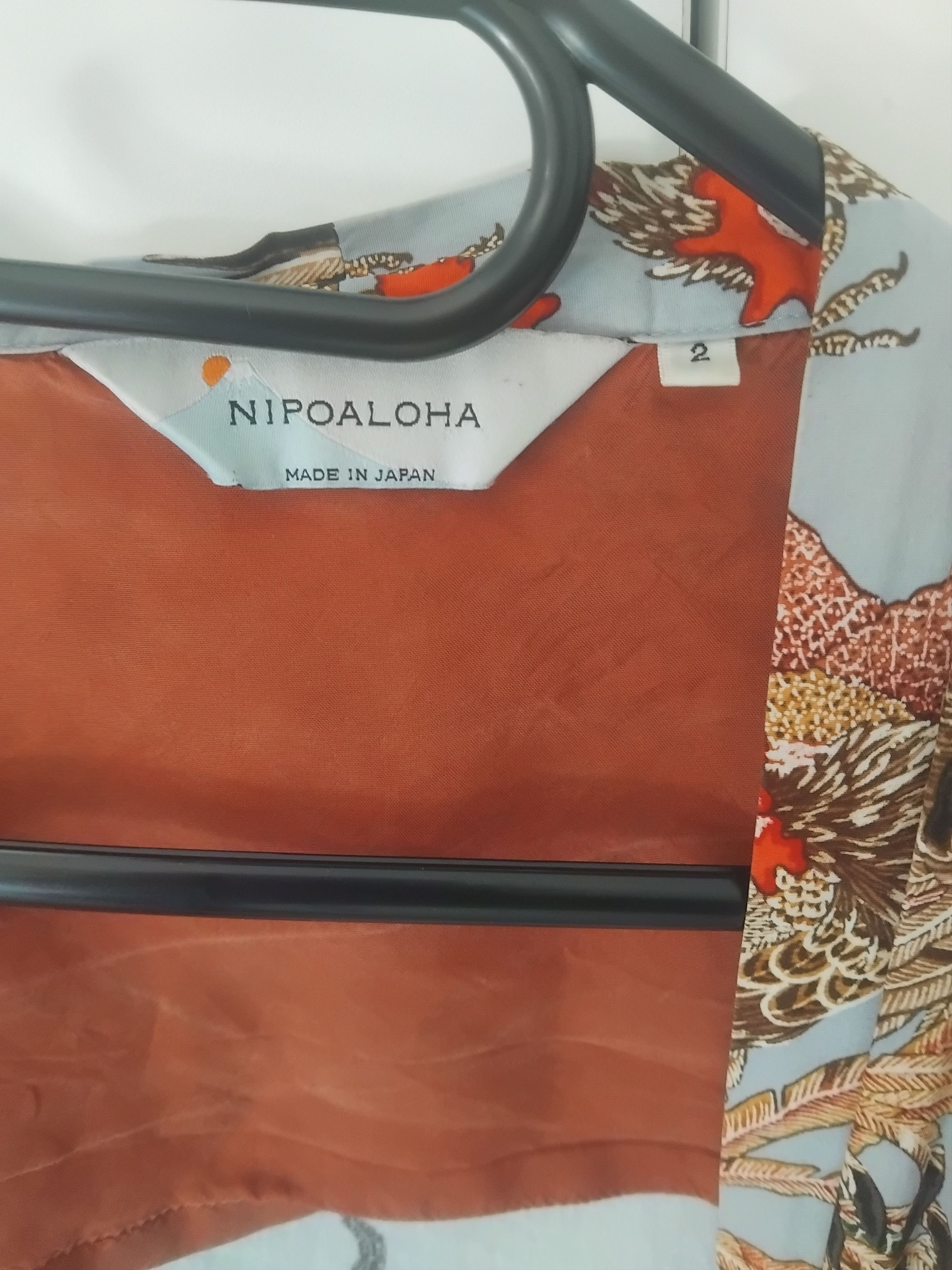 Other Nipoaloha Peacock Print Kimono Shirt Size US M / EU 48-50 / 2 - 2 Thumbnail