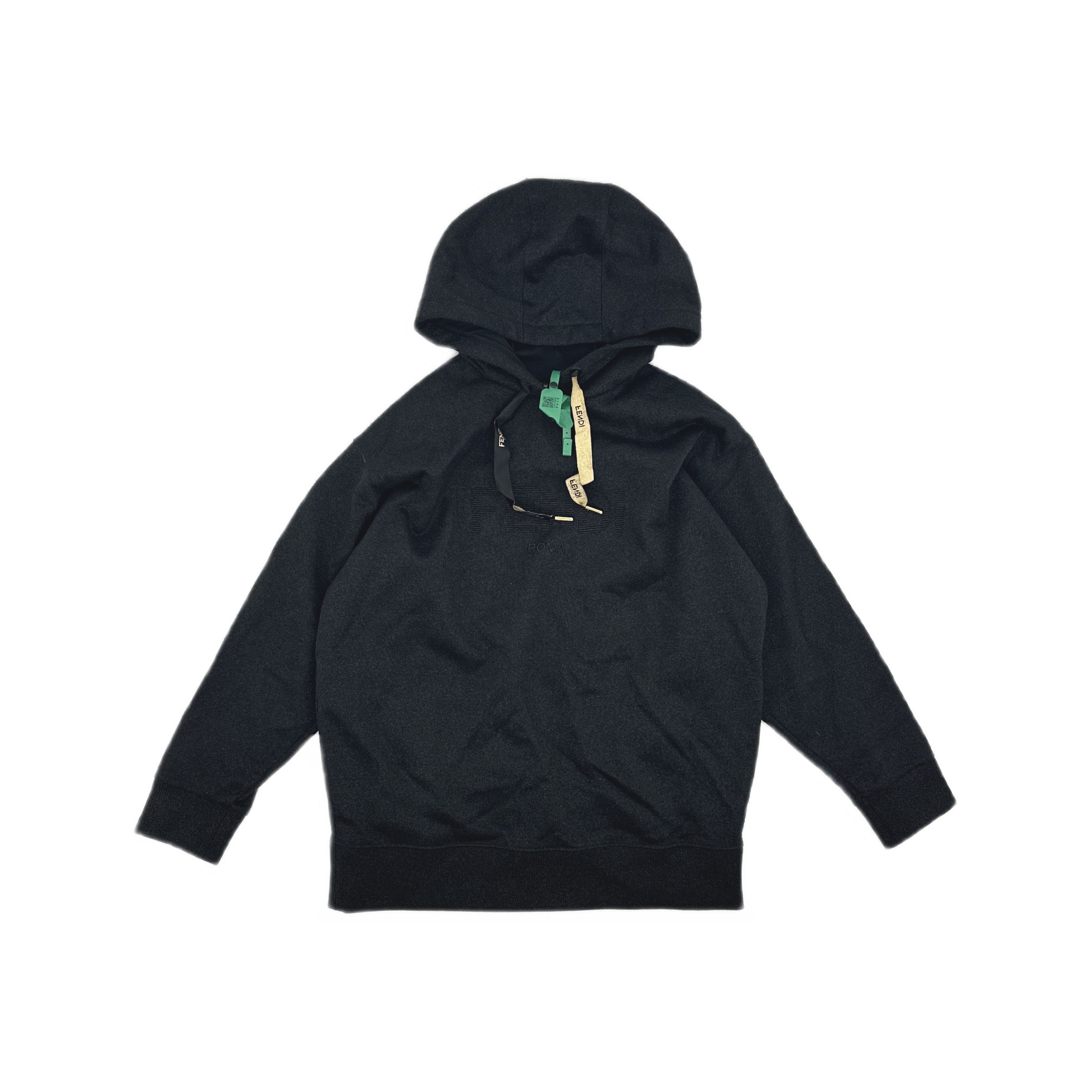 Fendi Fendi Lurex Logo Hoodie Size M Size M / US 6-8 / IT 42-44 - 1 Thumbnail