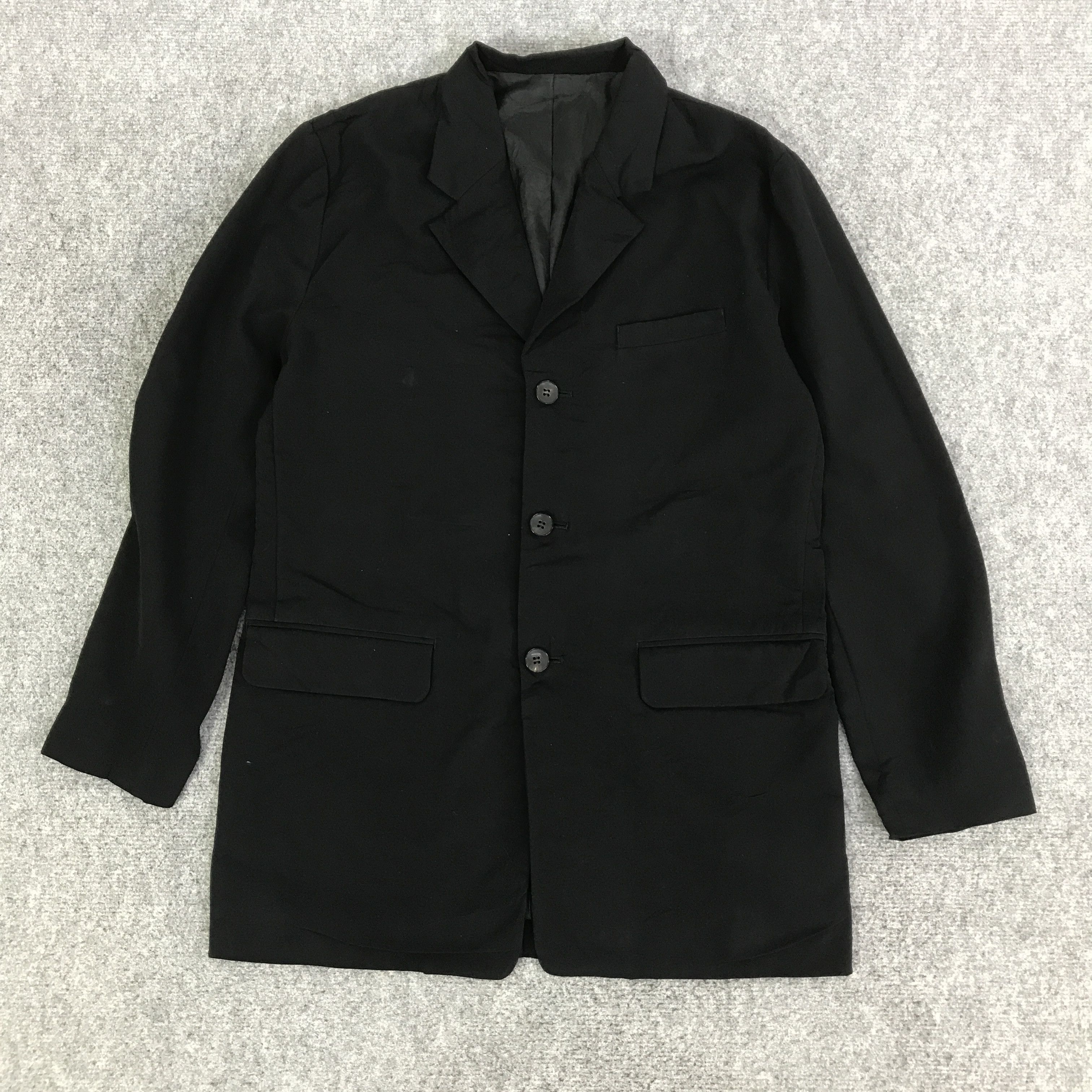Y's Y'S BIS WOMAN BLAZER COAT JACKET K108B20 Size US M / EU 48-50 / 2 - 1 Thumbnail