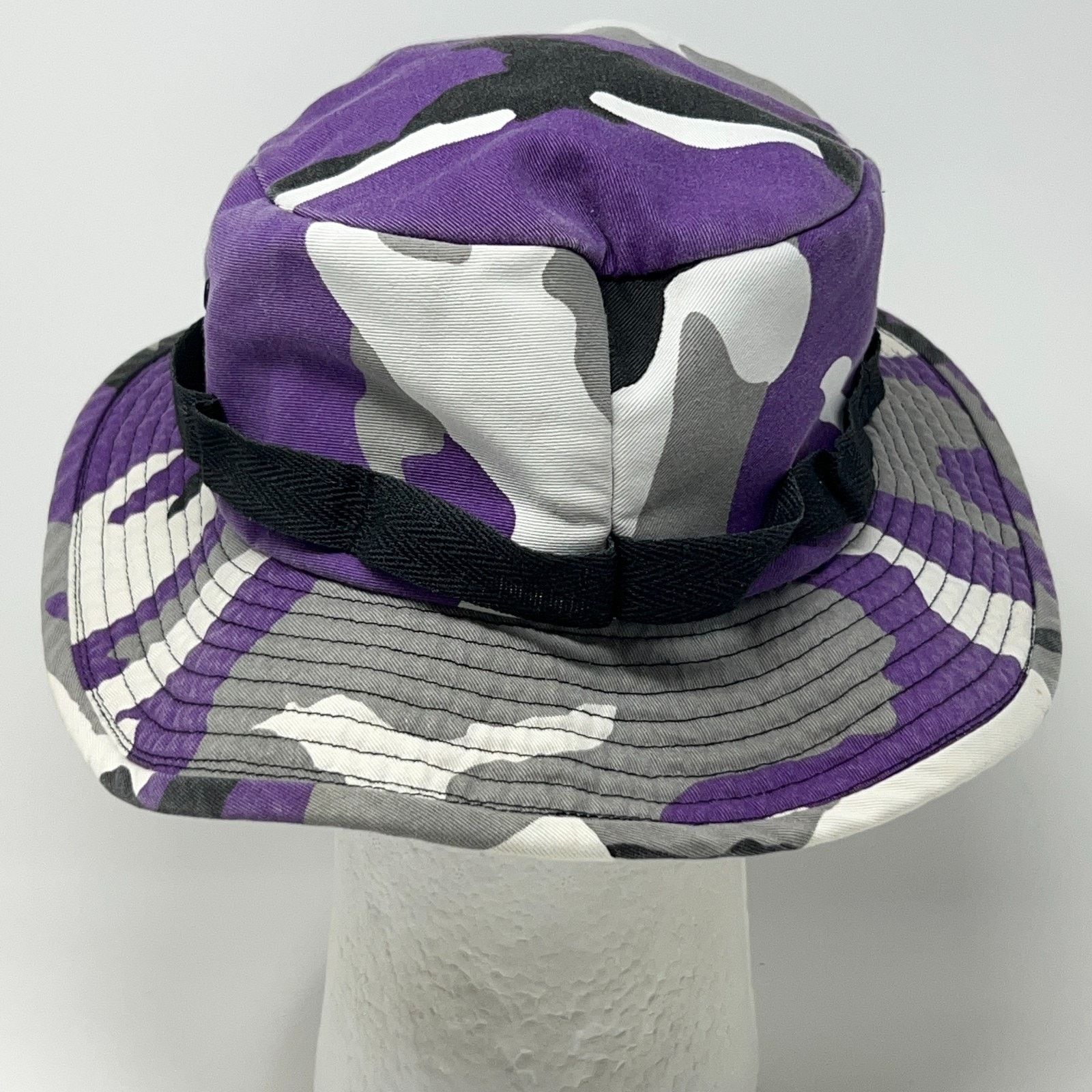 Other Camouflage Bucket Hat Purple Military Army Camo S-M Size ONE SIZE - 3 Thumbnail