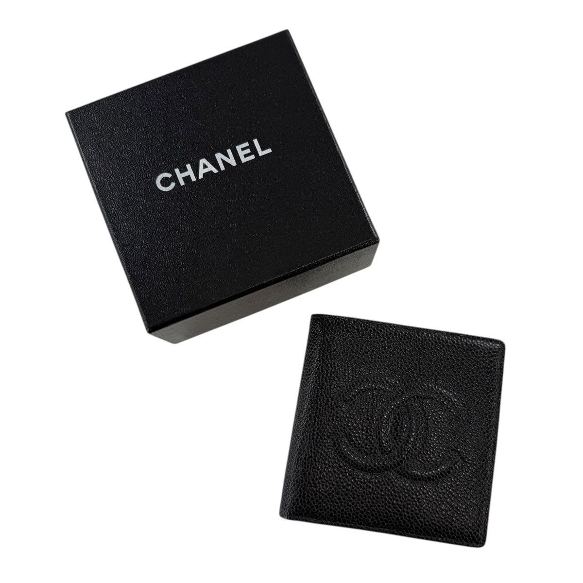 Chanel Chanel CC Caviar Leather Bifold Wallet Size ONE SIZE - 8 Thumbnail