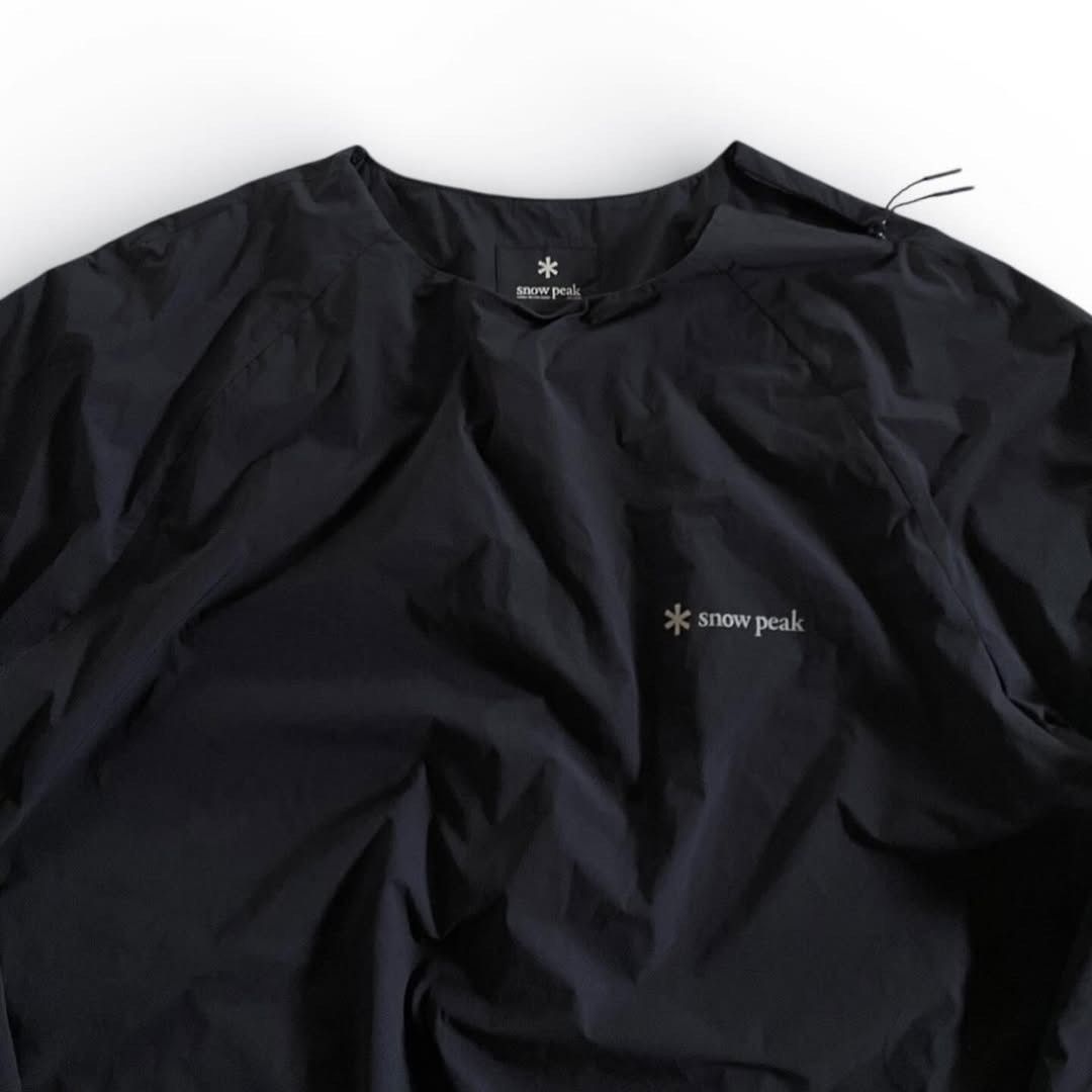 Snow Peak Snow Peak Thin Tech Light Lettering Woven Sweatshirt Size US M / EU 48-50 / 2 - 5 Thumbnail