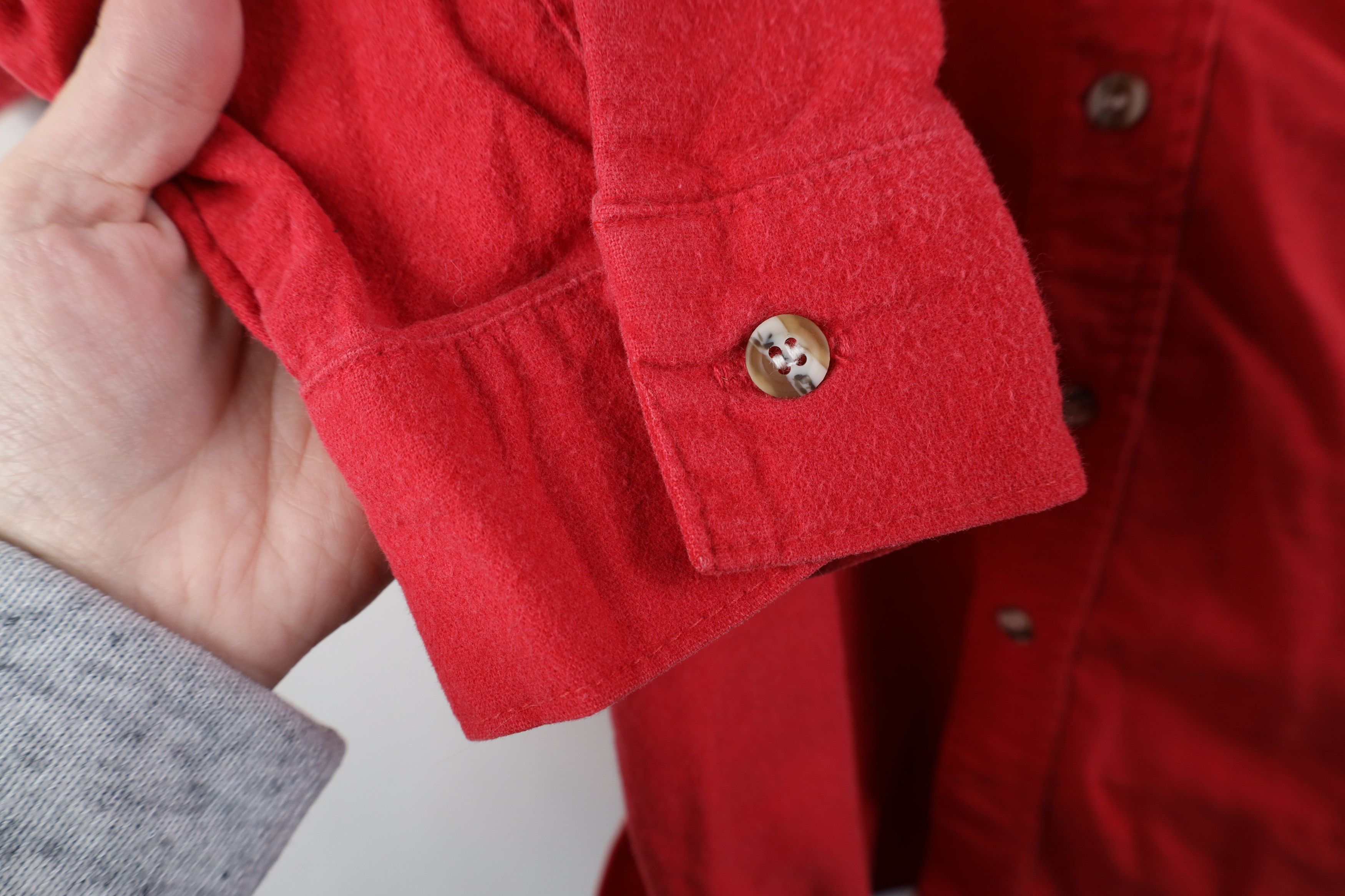 FiveBrother Vintage 70s Five Brother Chamois Collared Button Shirt USA Size US L / EU 52-54 / 3 - 7 Thumbnail