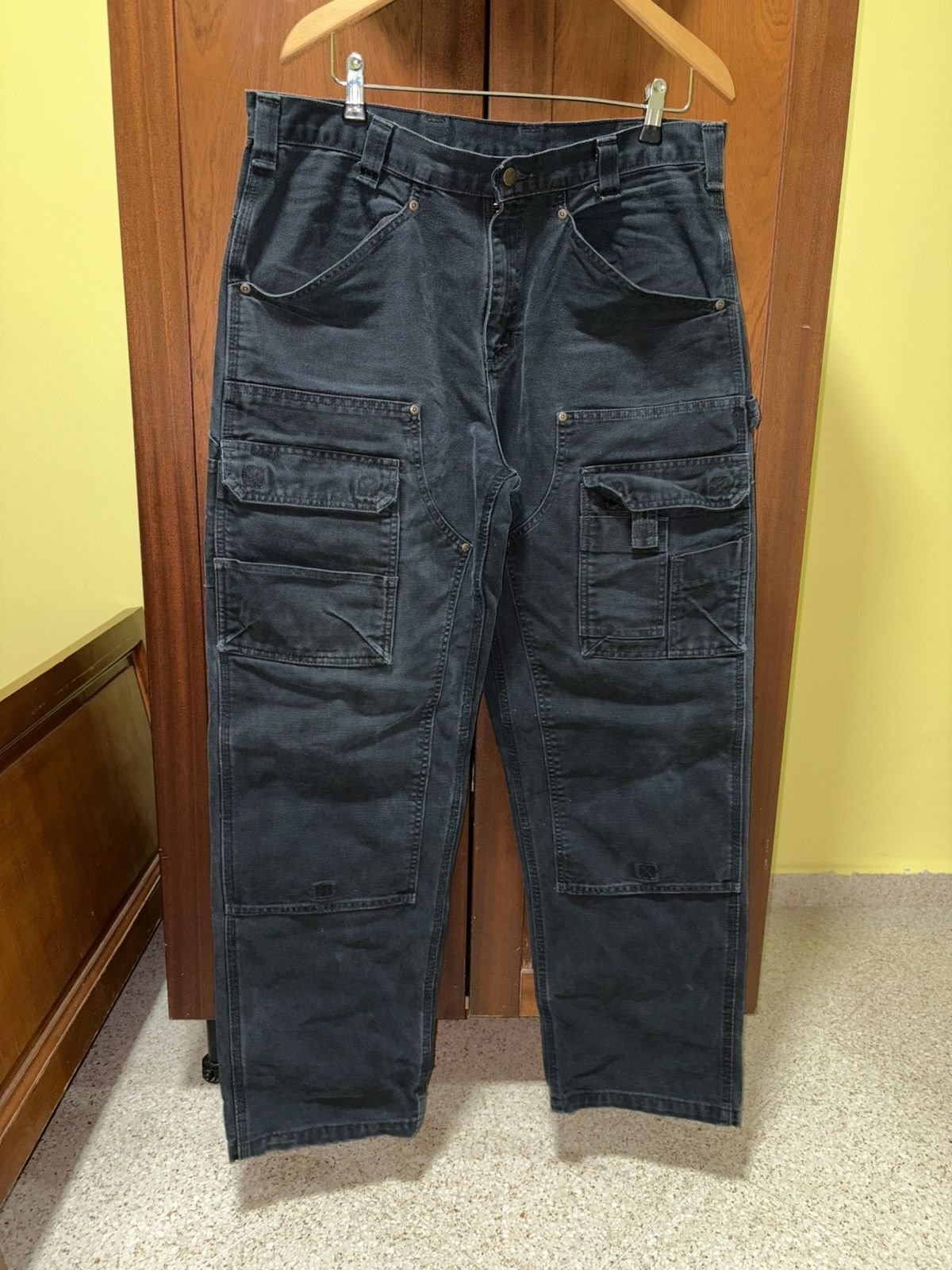 Carhartt Rare Vintage Carhartt Double Knee Cargos Size US 36 / EU 52 - 2 Thumbnail