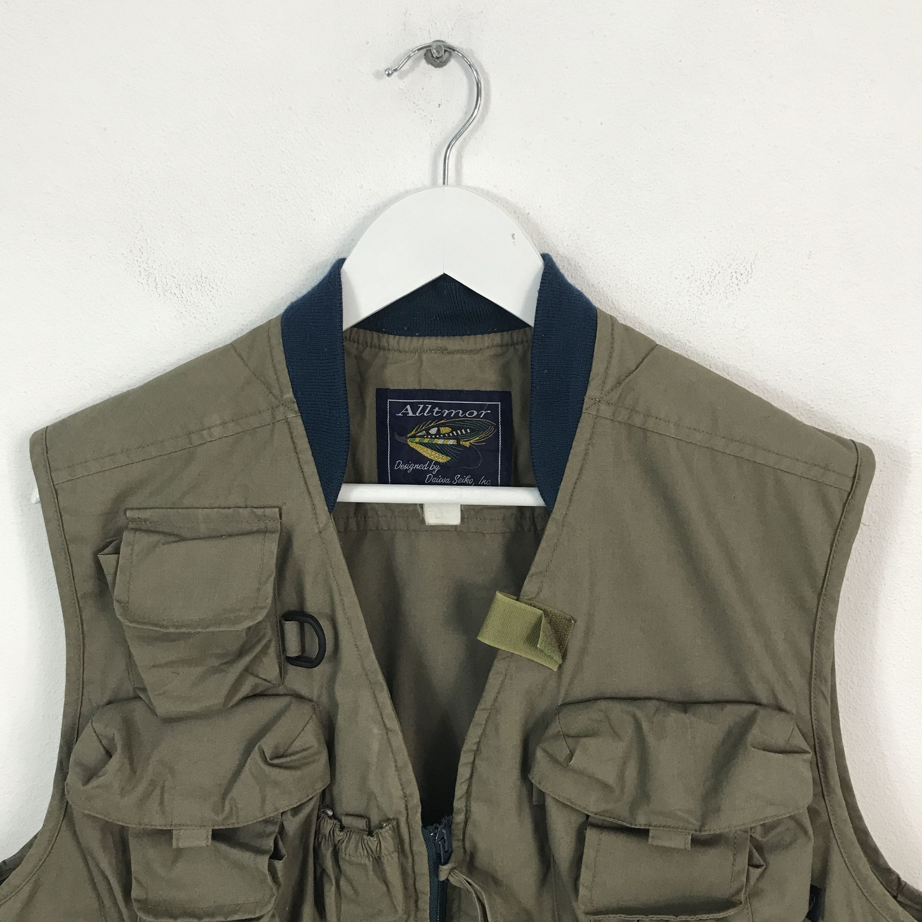Japanese Brand Alltmor Multi Pocket Vest Jacket Size US L / EU 52-54 / 3 - 2 Thumbnail