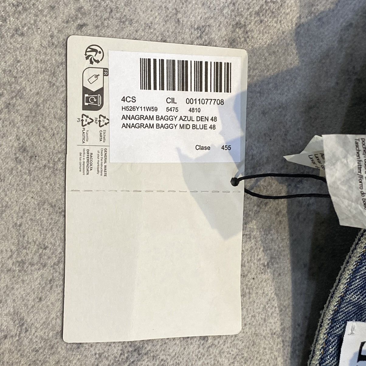 Loewe LOEWE Anagram Baggy Jeans In Denim Size 34" / US 12 / IT 48 - 15 Thumbnail