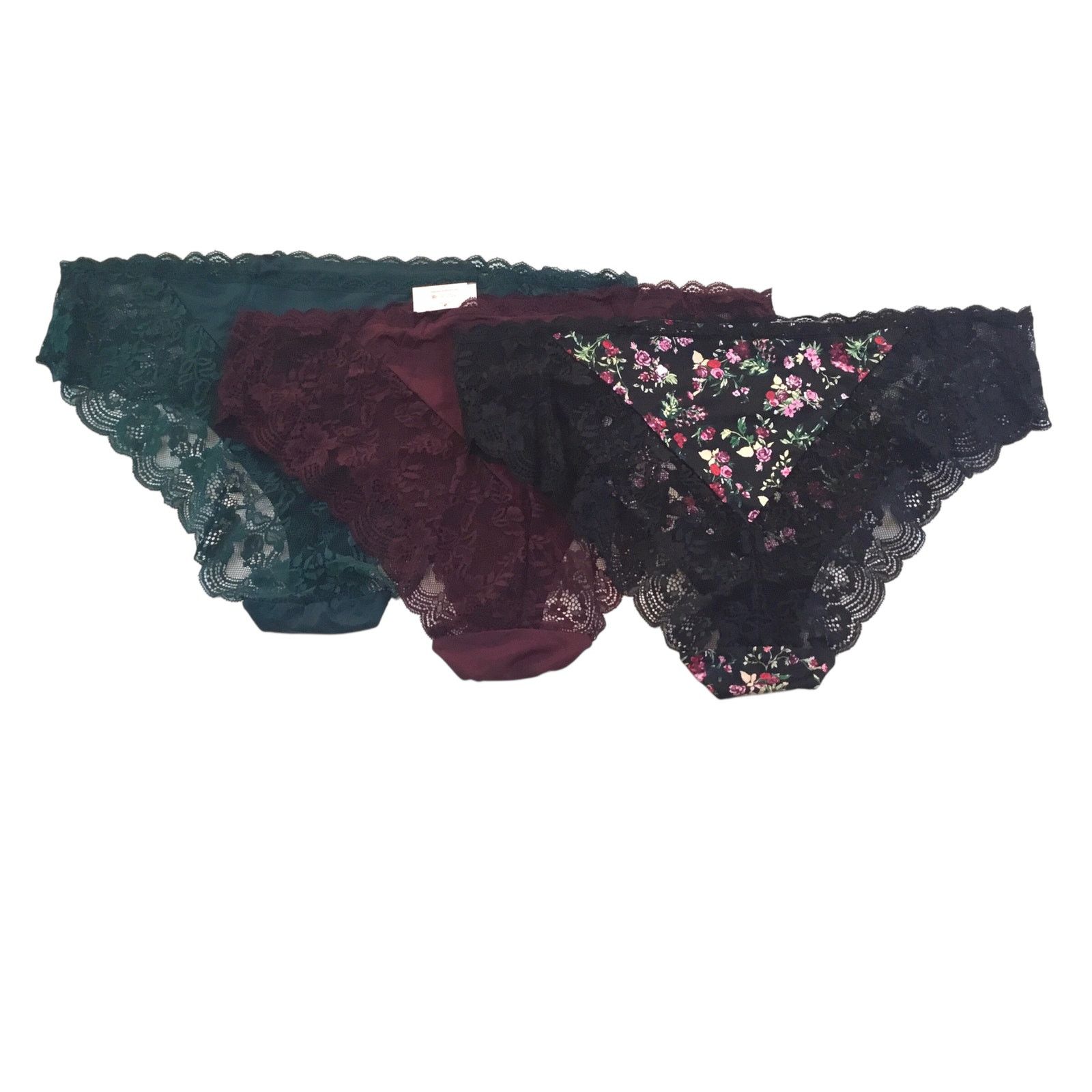 Other Joyspun Panties NWT 3/Pk Lace/Micro Assortment Size 3XL New Size US XXL / EU 58 / 5 - 1 Thumbnail
